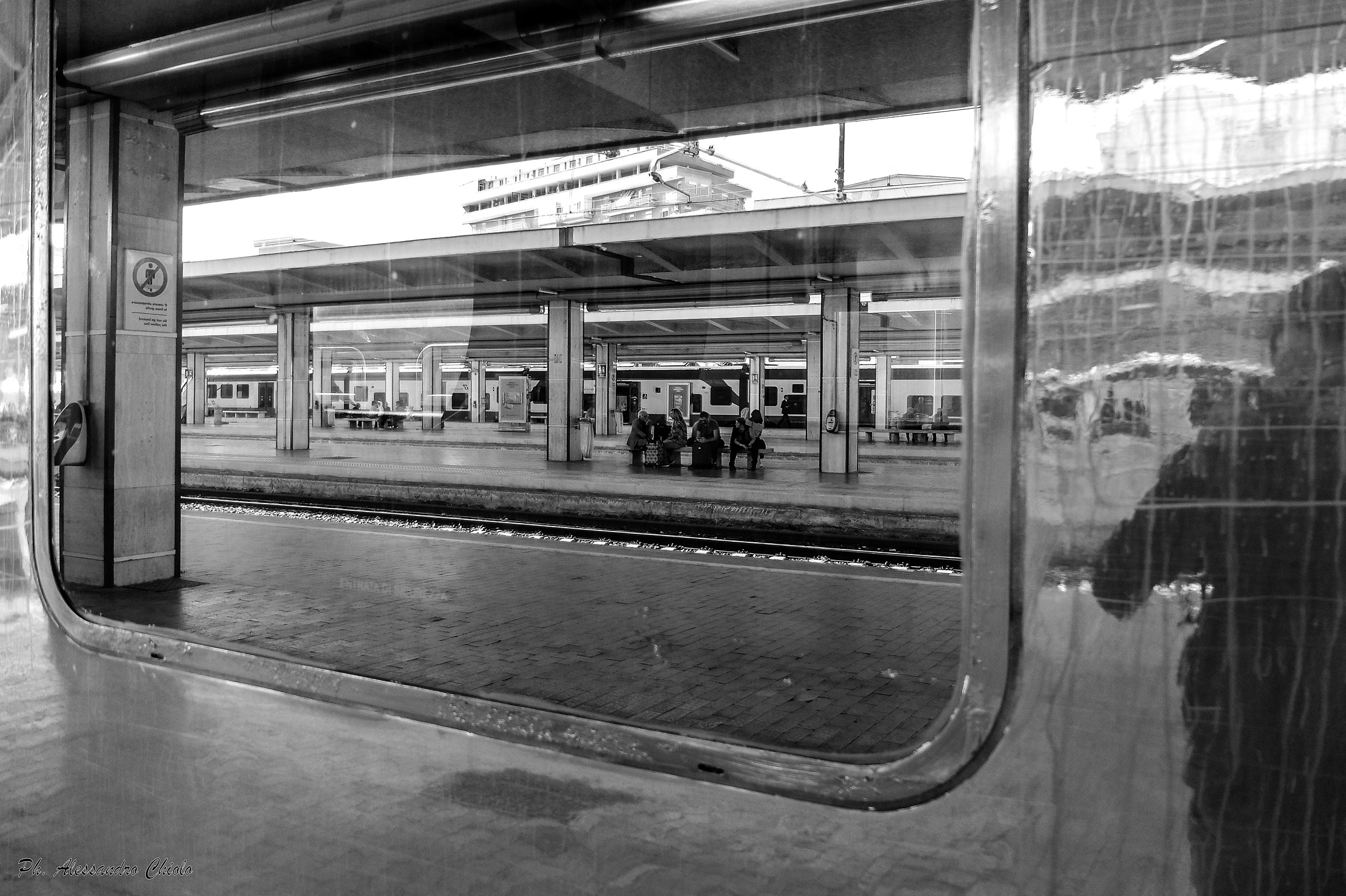 Riflessi in stazione