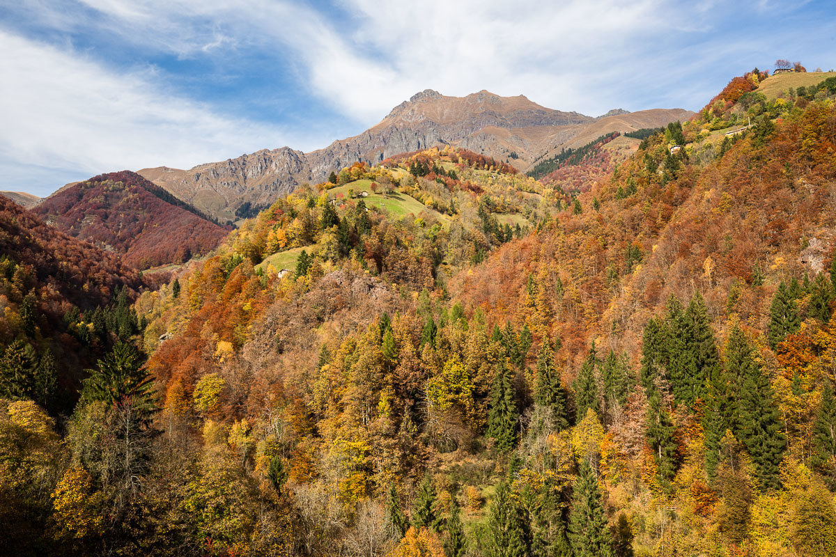 Colorful triumphs at the feet of the Pizzo Three Ladies ...