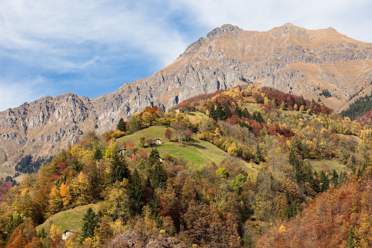 Colorful Autumn in Valtorta ...