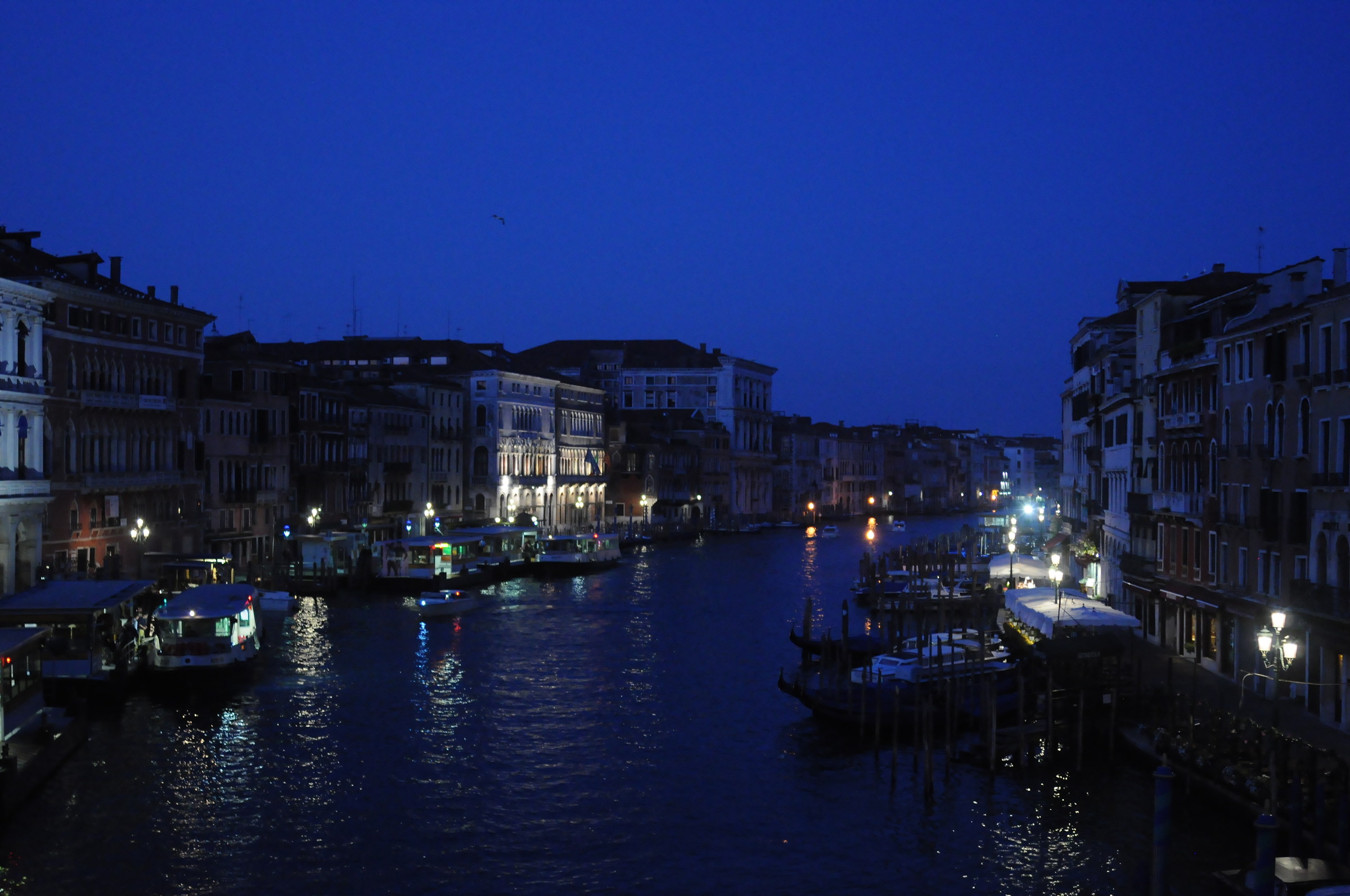 Great canal in the evening