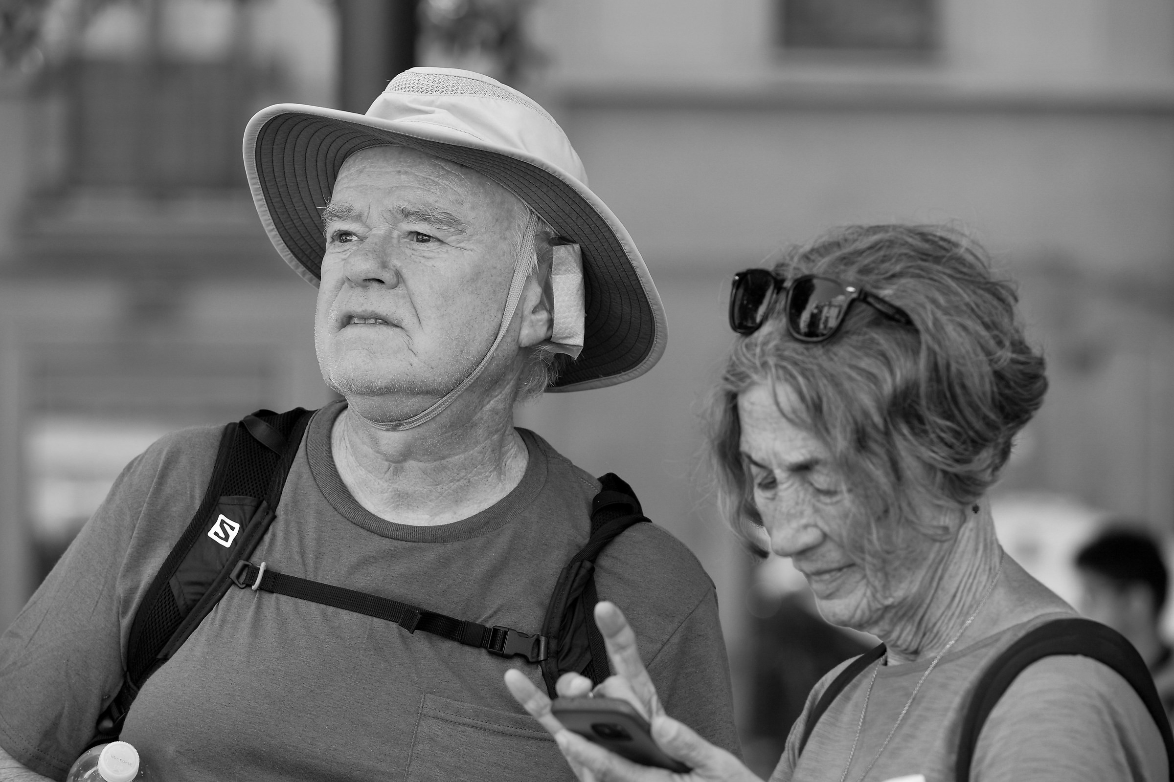 Tourists in Cagliari