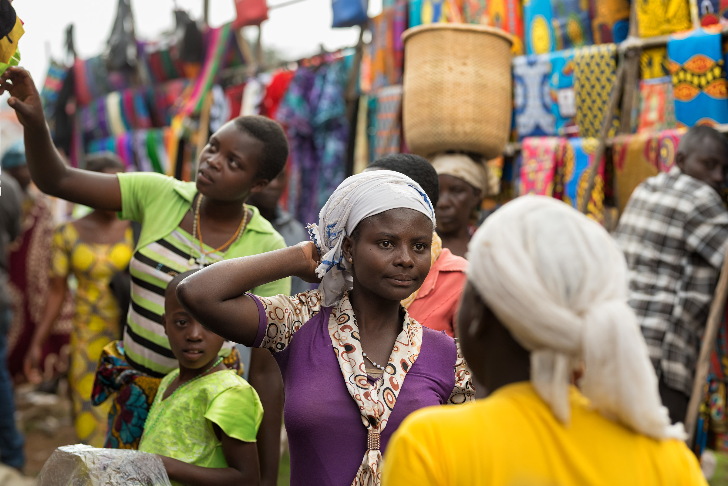 Market in Kisoro,Uganda
