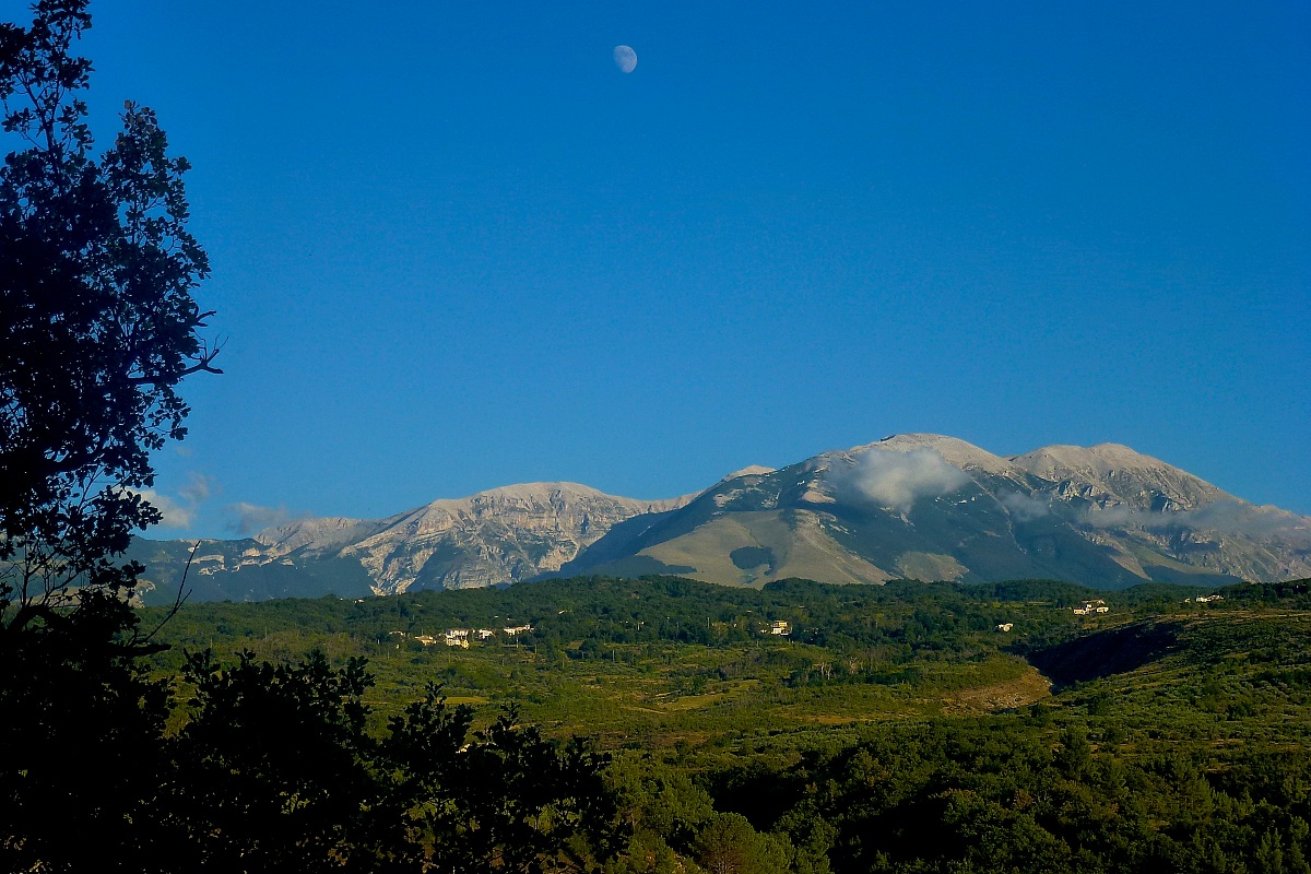 La Maiella vista da Bolognano