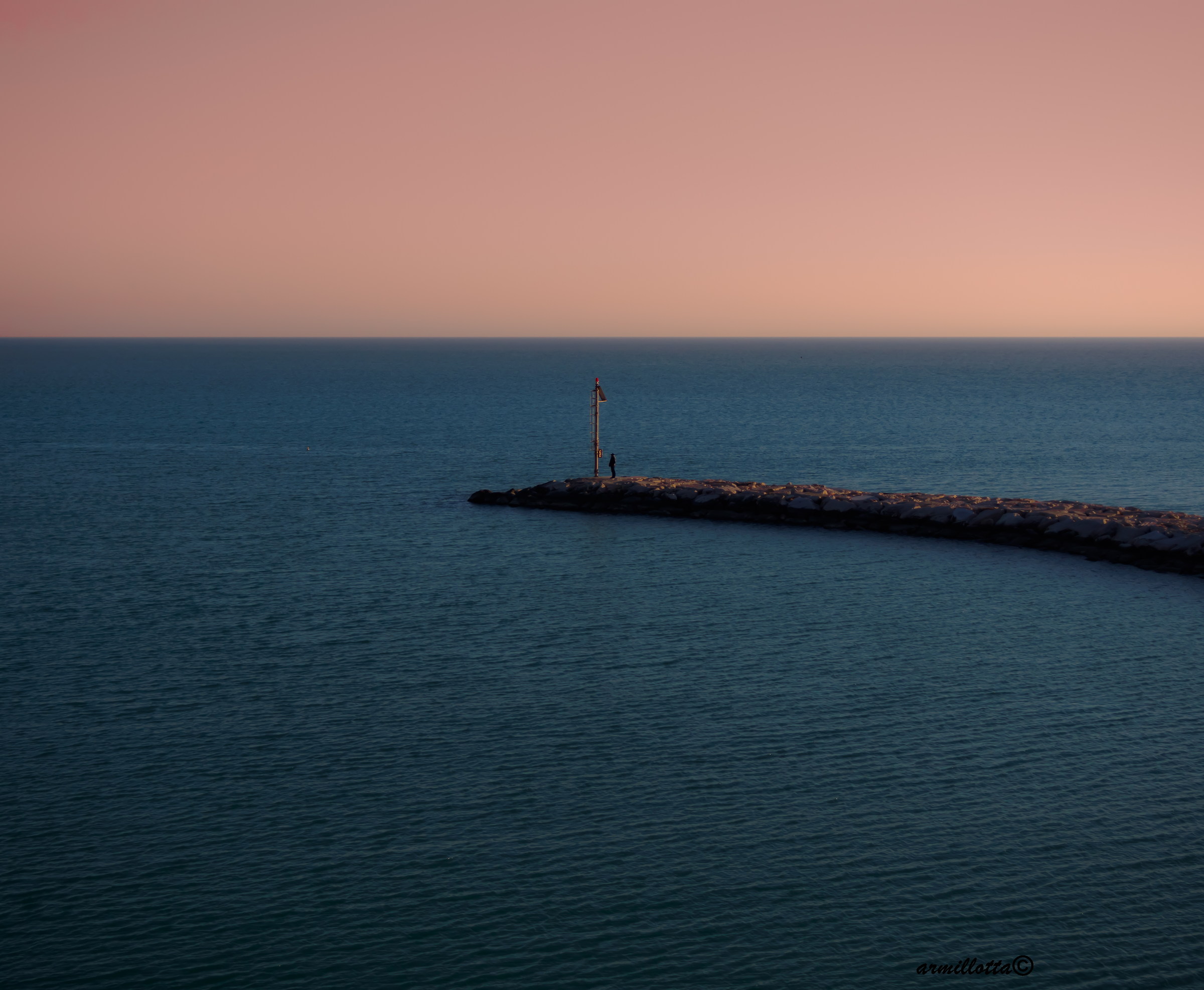 contemplazione al molo