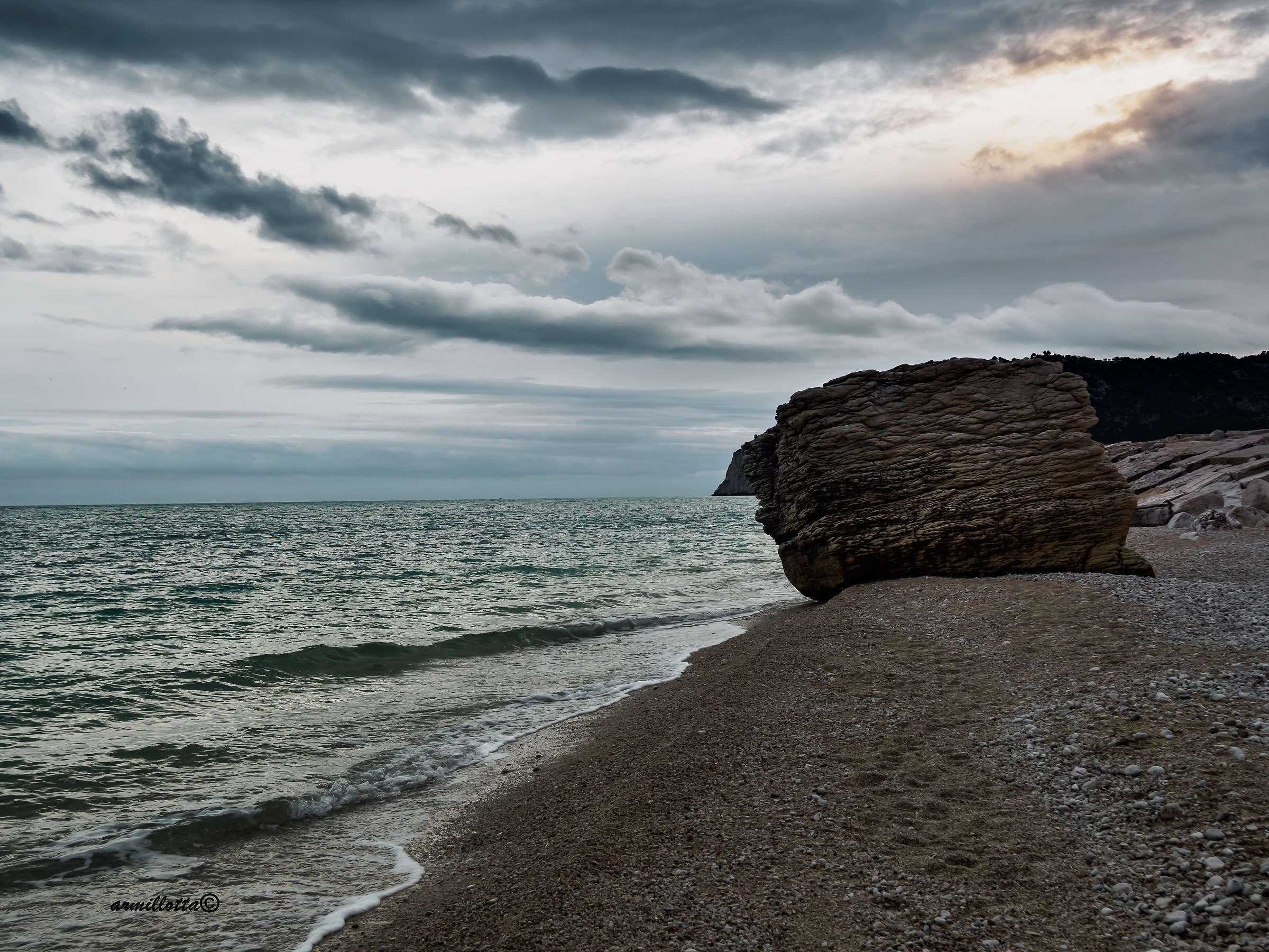 spiaggia, mattinata fg