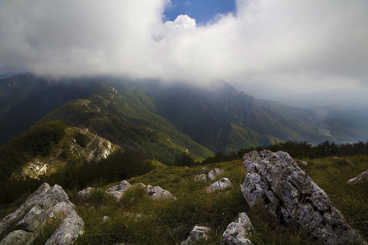 Invasione della nebbia - Pizzo San Michele
