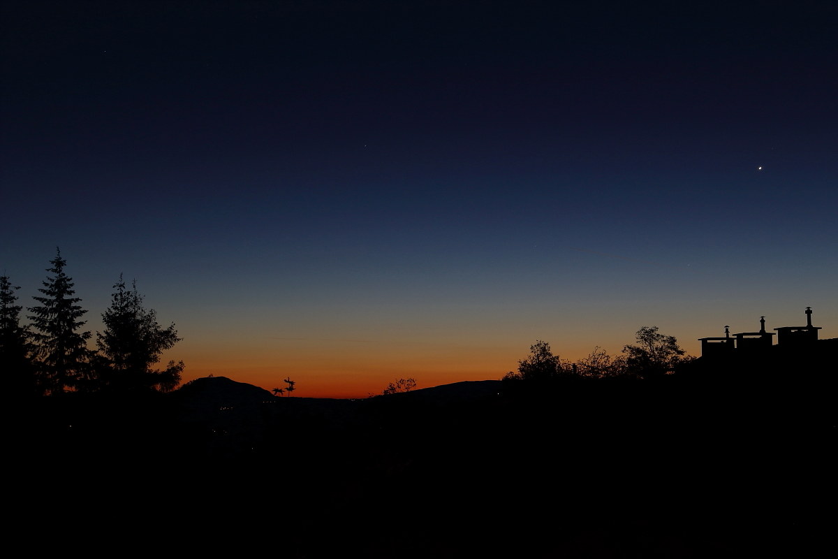 The dawn of 19 October2017