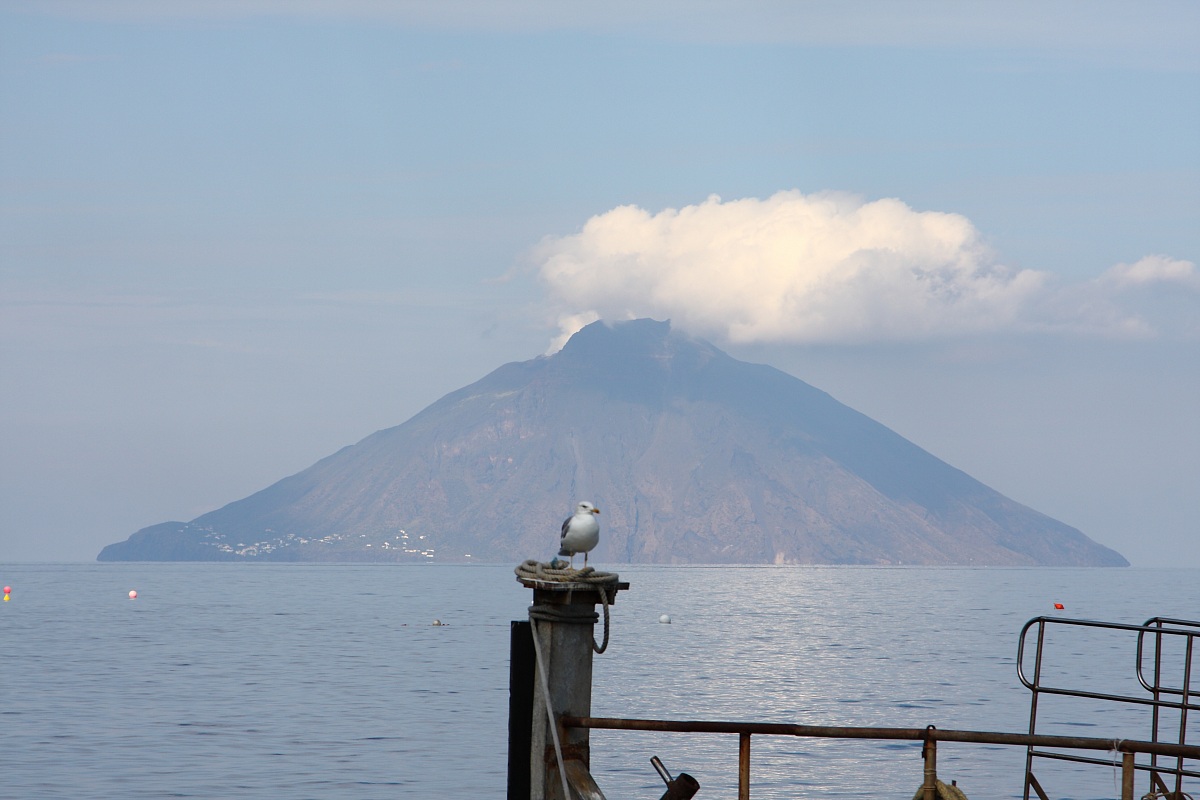 8 Stromboli seen from Panarea