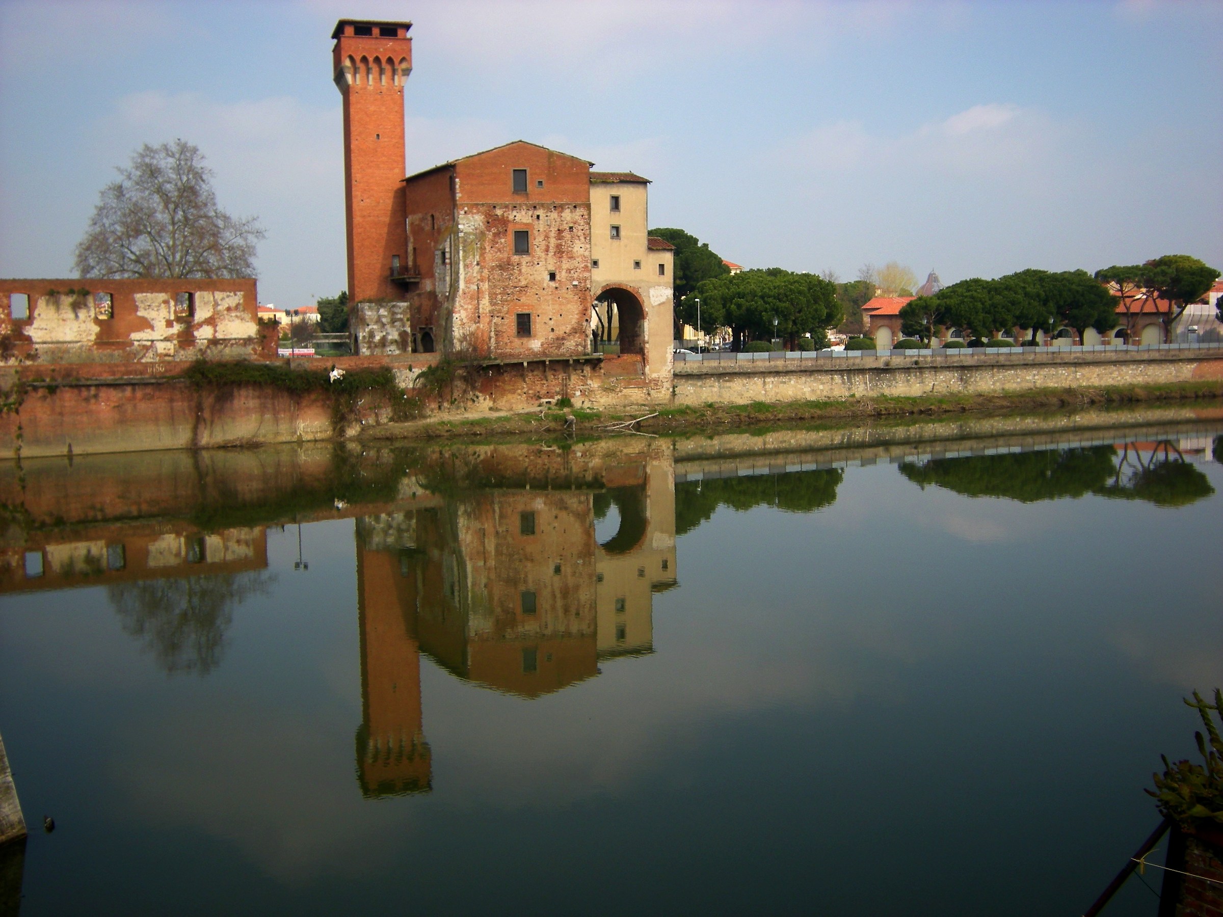 The Arno in Pisa