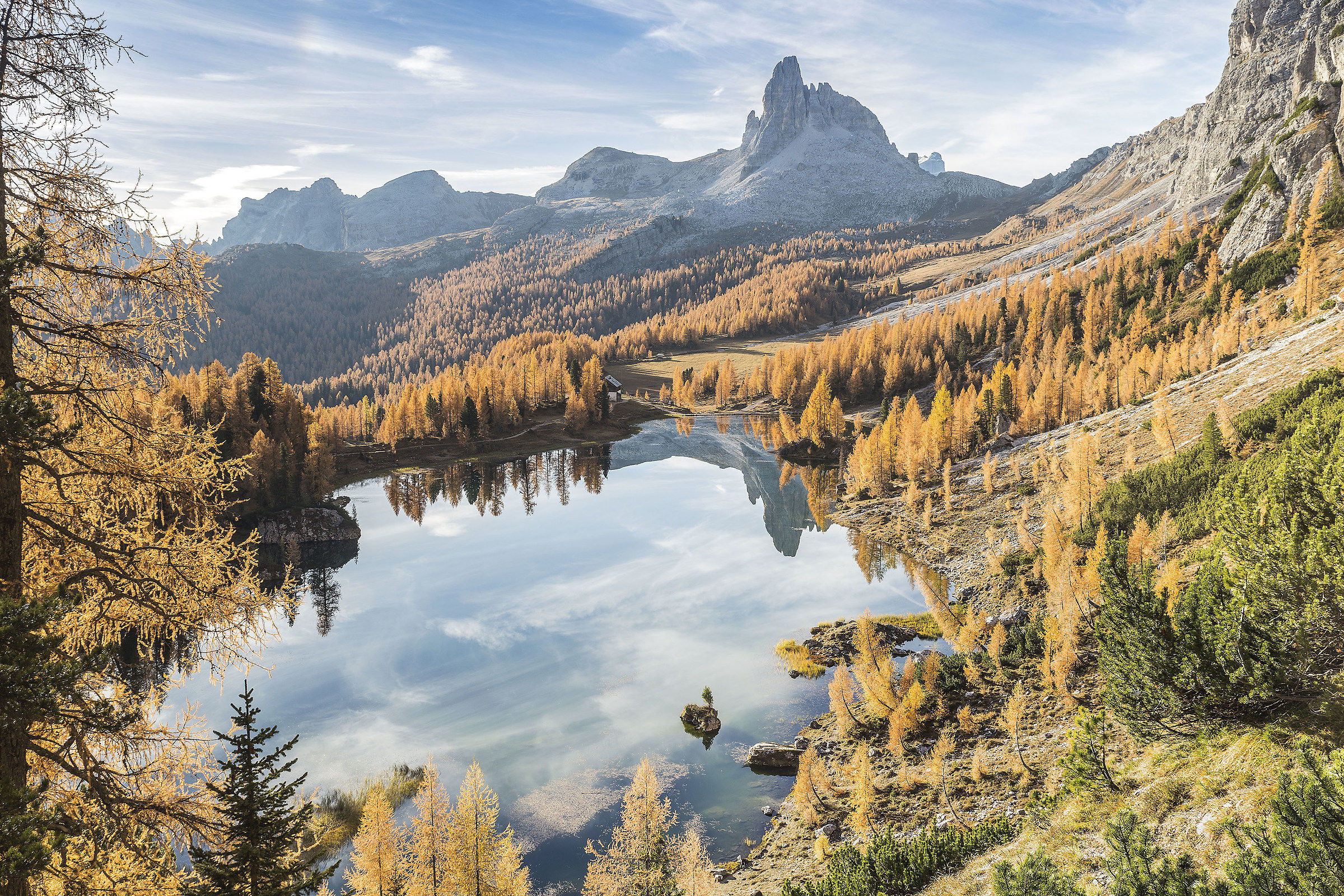esplosione di colori al lago Federa
