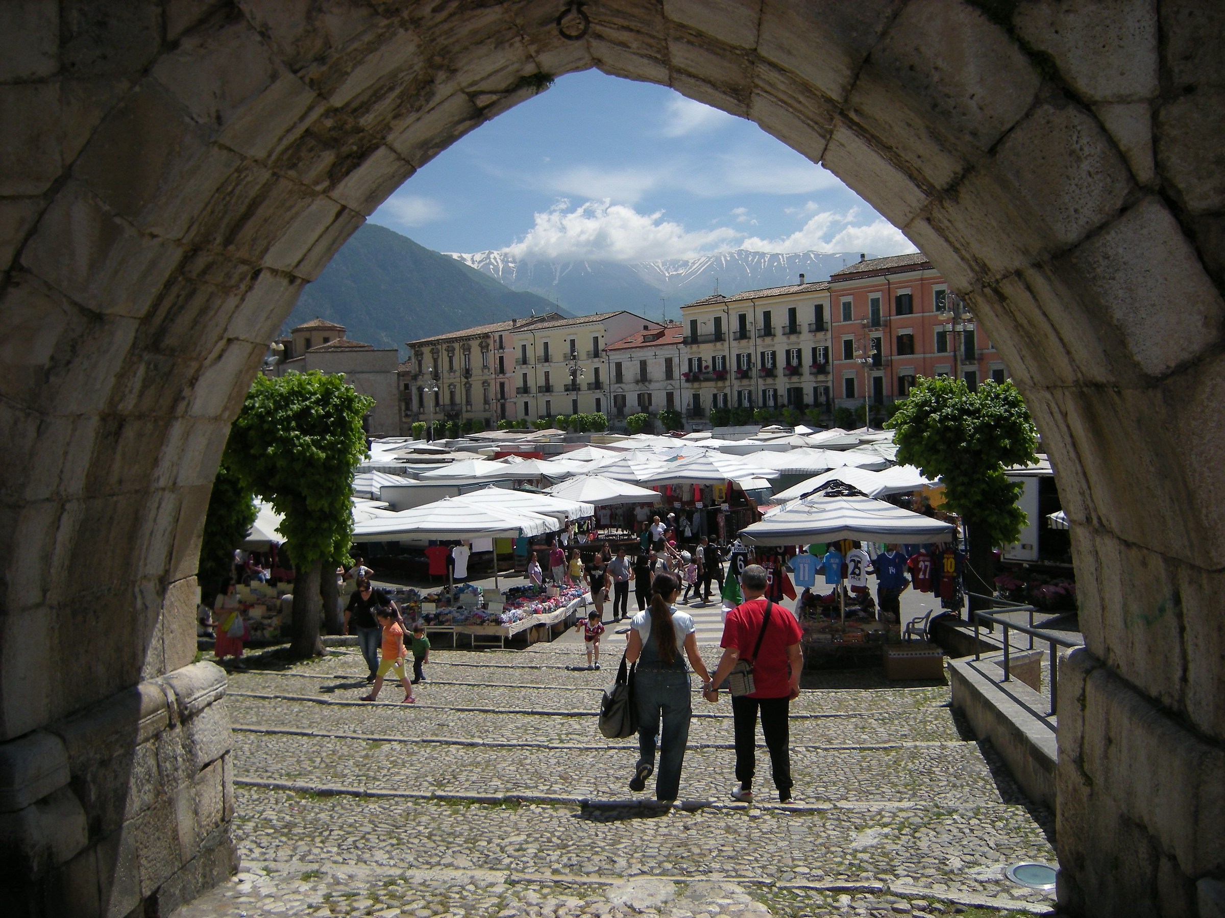 At the Sulmona Market