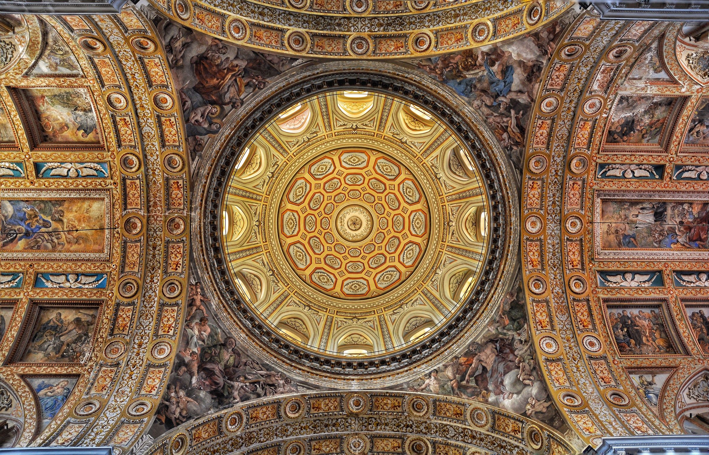 Cupola chiesa Gesù Nuovo