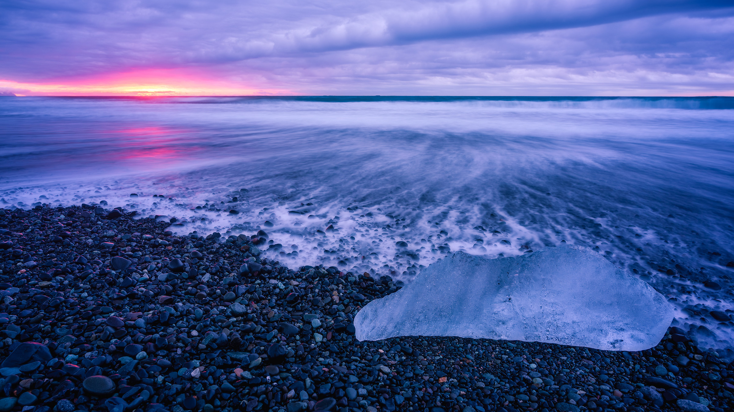 Icelandic Red Sunrise