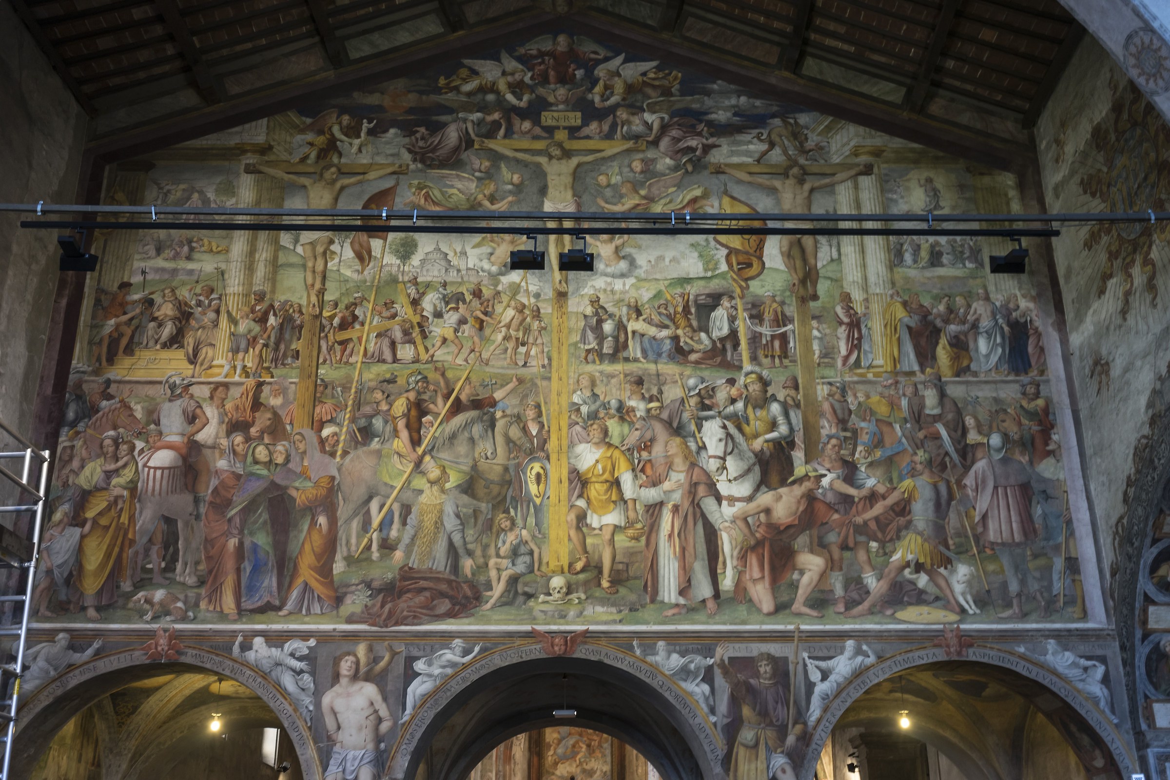 Lugano - Bernardino Luini Fresco - 1