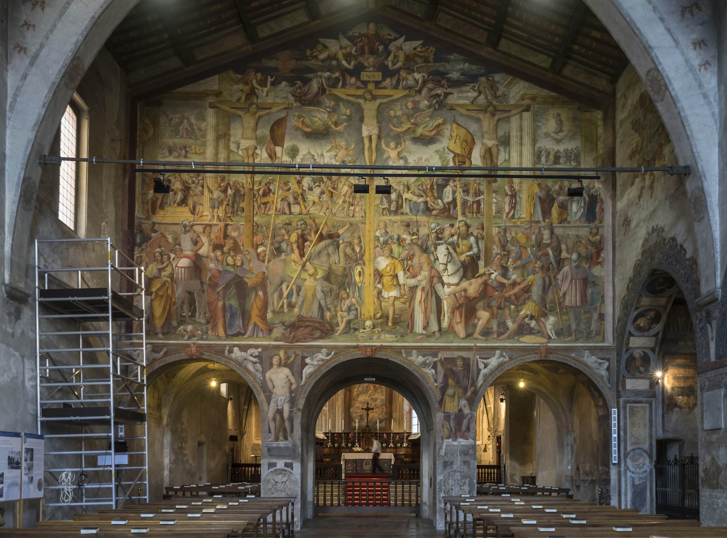 Lugano - Bernardino Luini Fresco - 1