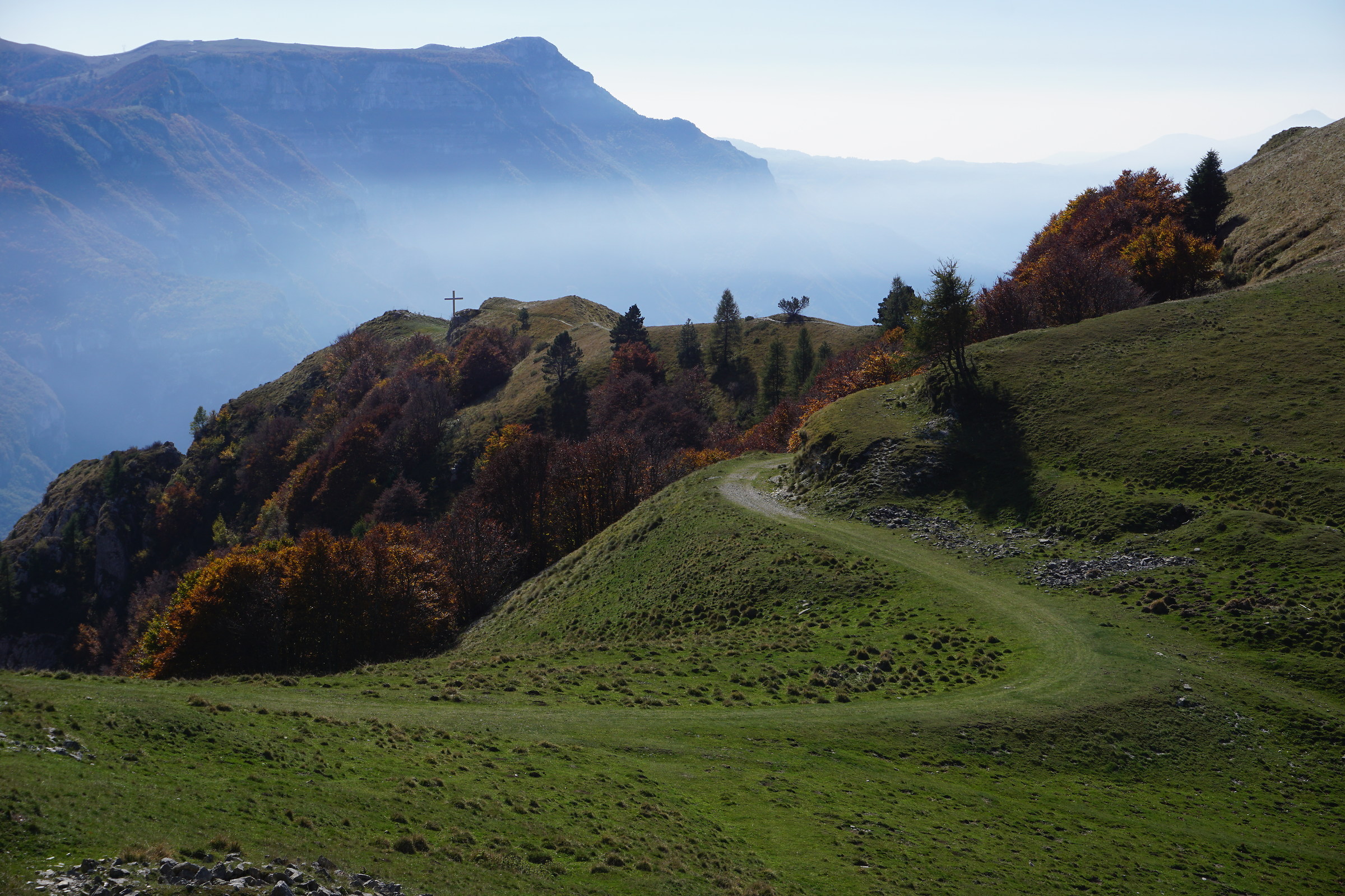 Escursione Autunnale verso il corno della Paura..