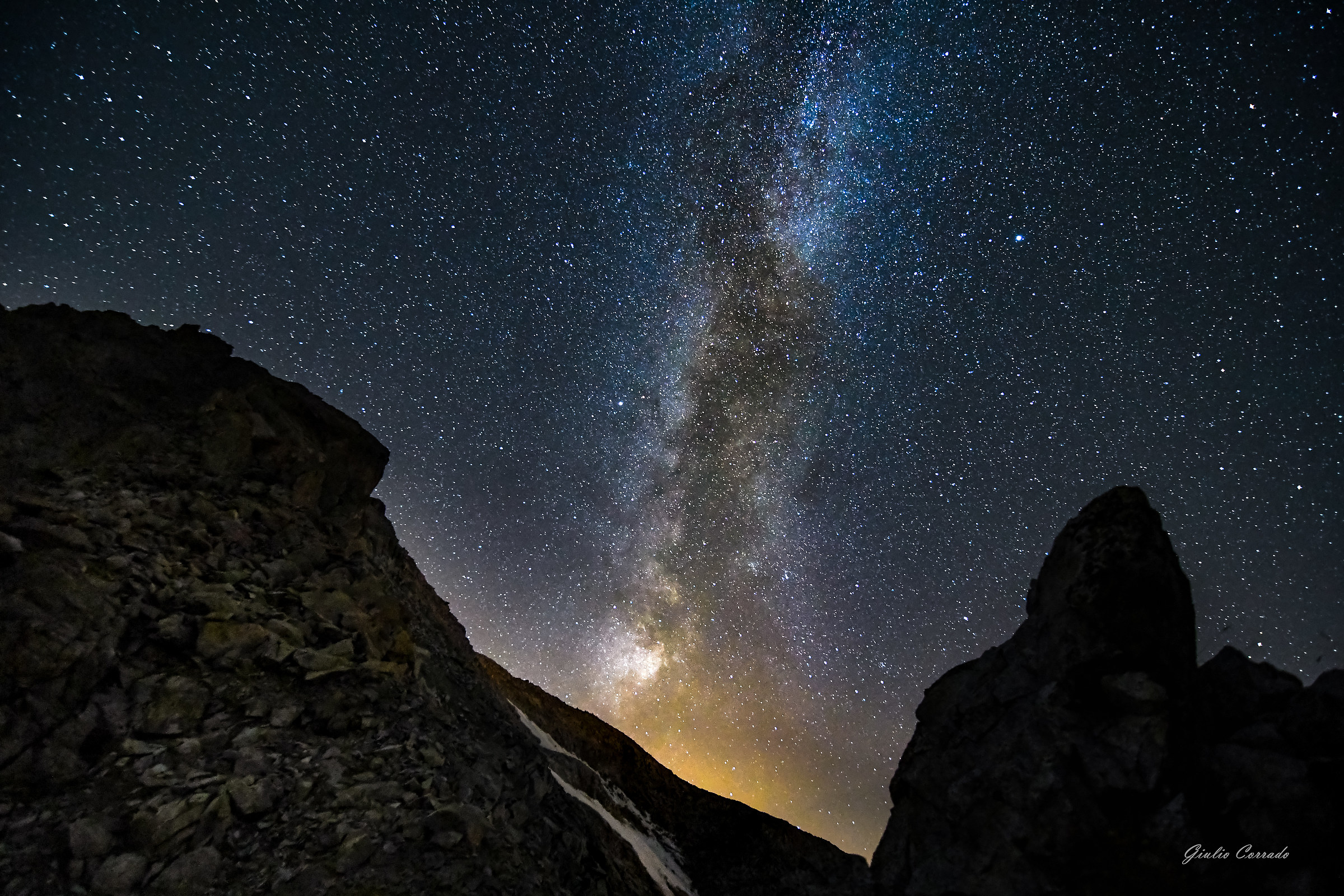 Via Lattea sulla Calotta