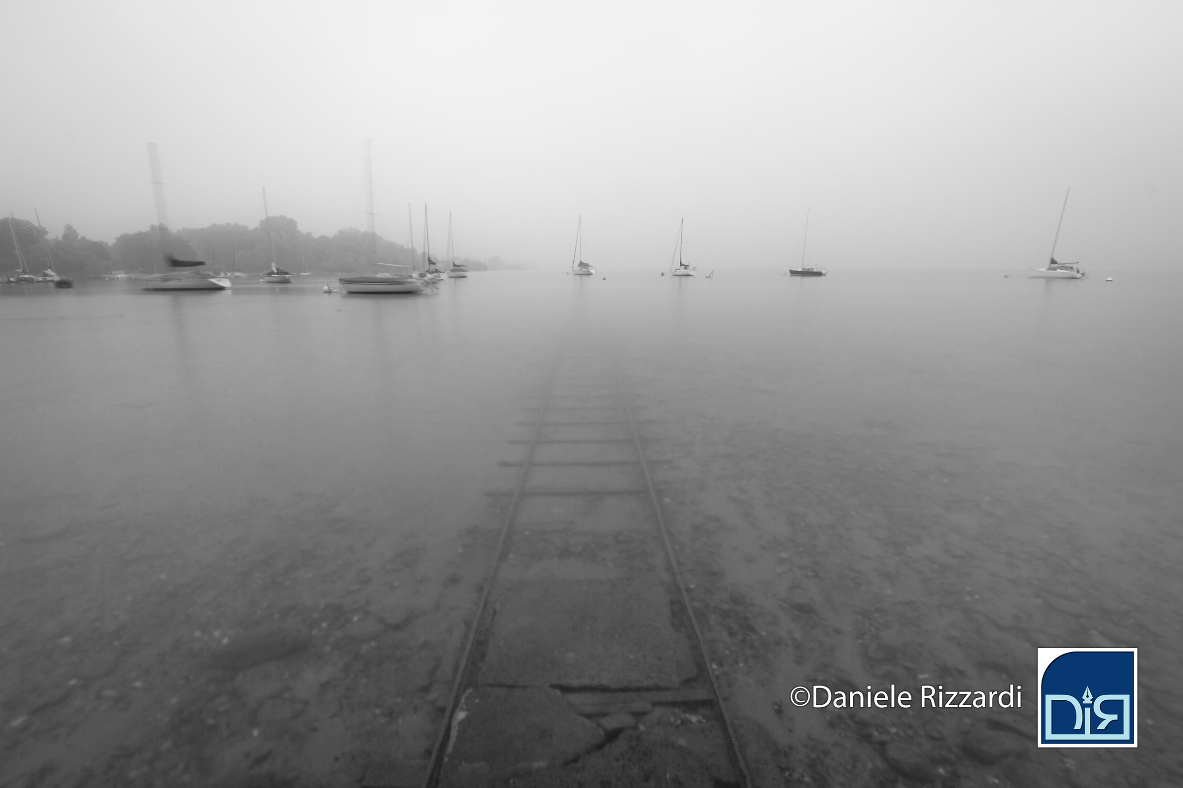 Nebbia sul lago