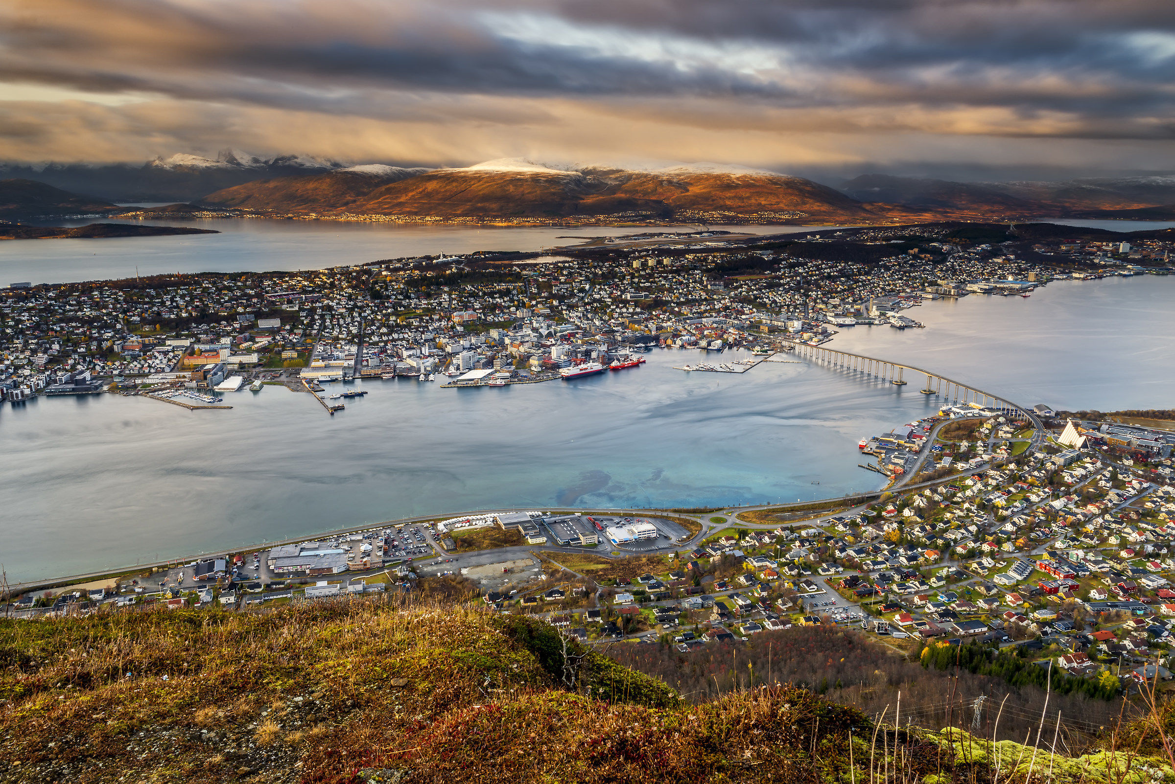 421 meters above Tromso
