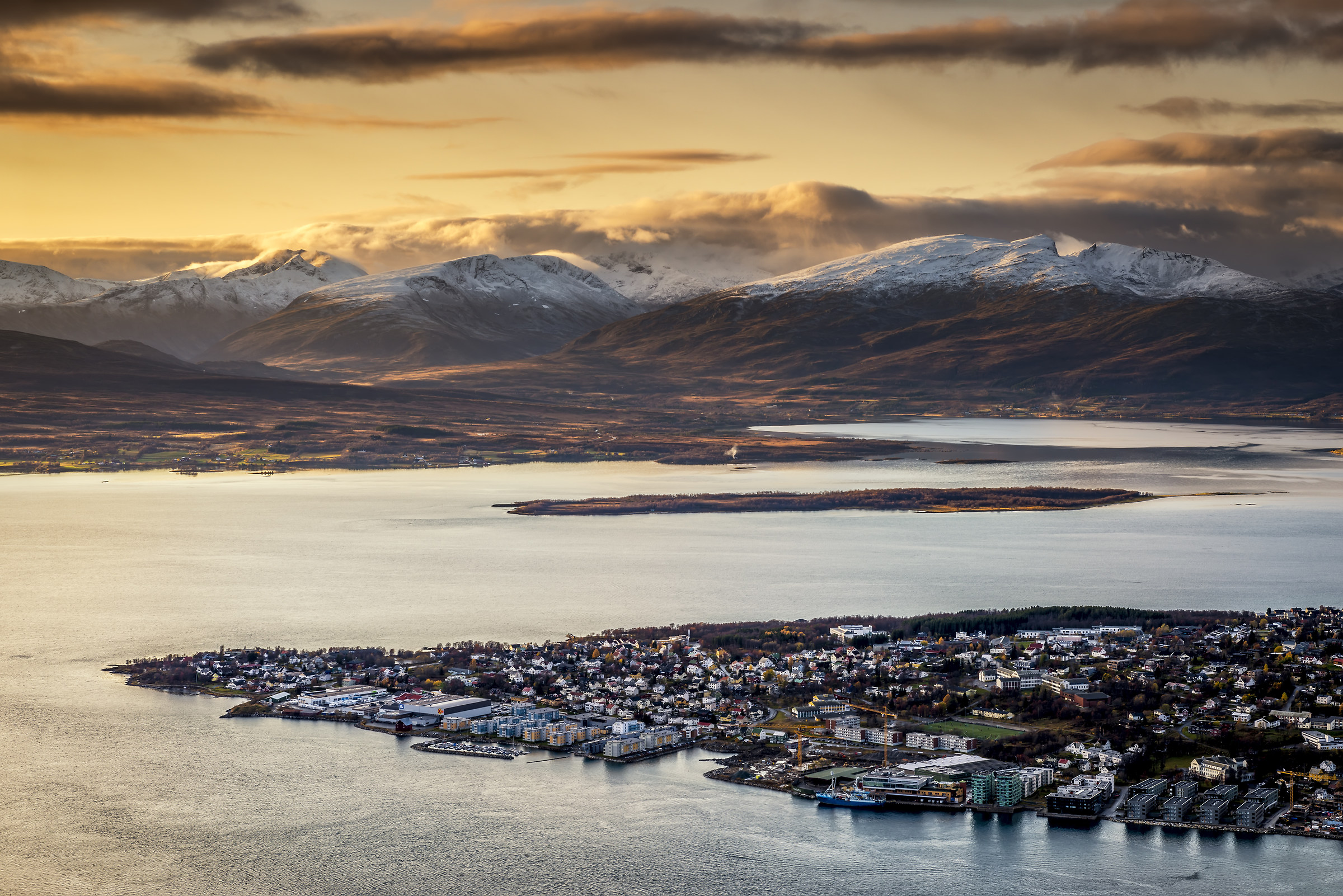 421 meters above Tromso