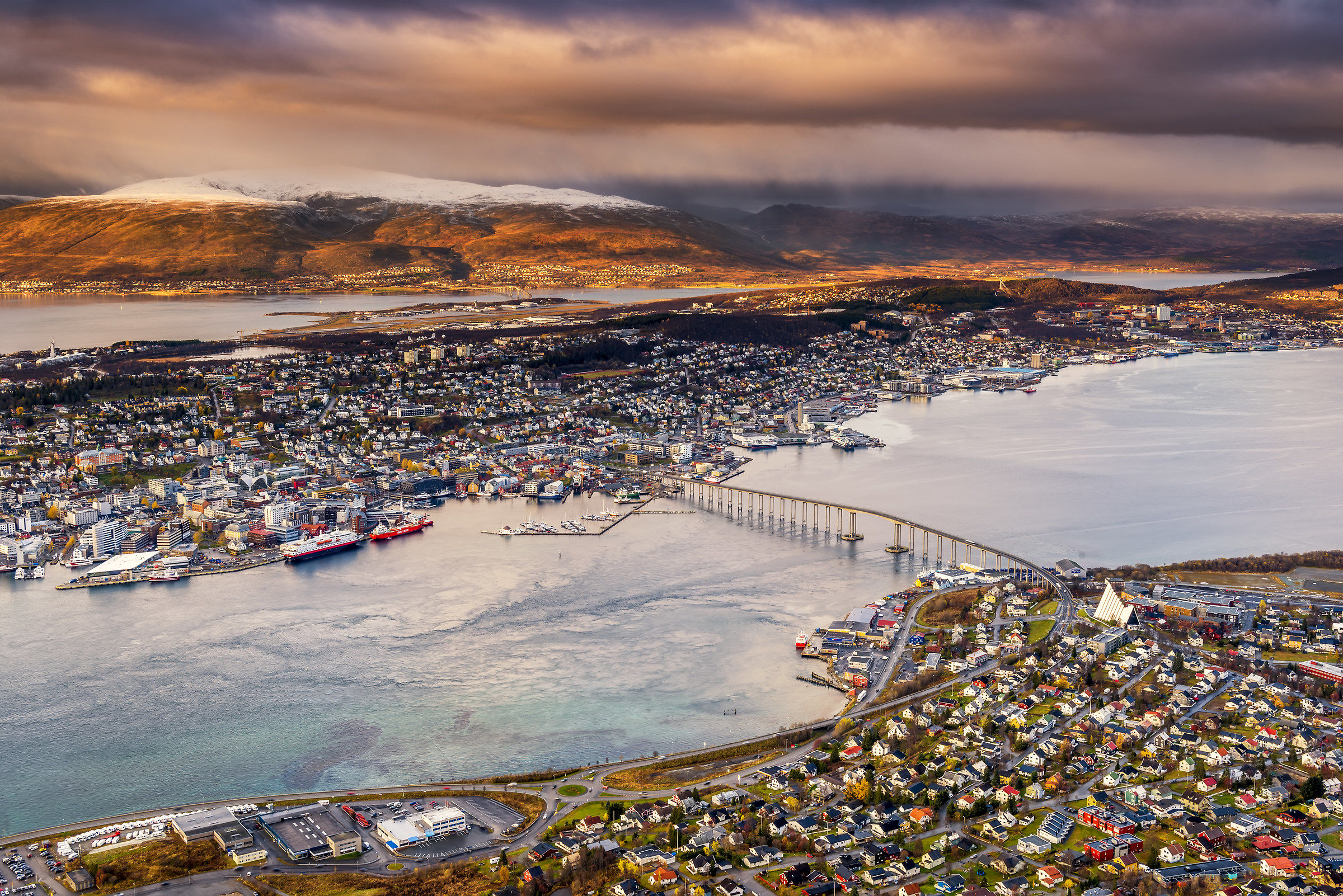 421 metri sopra Tromso