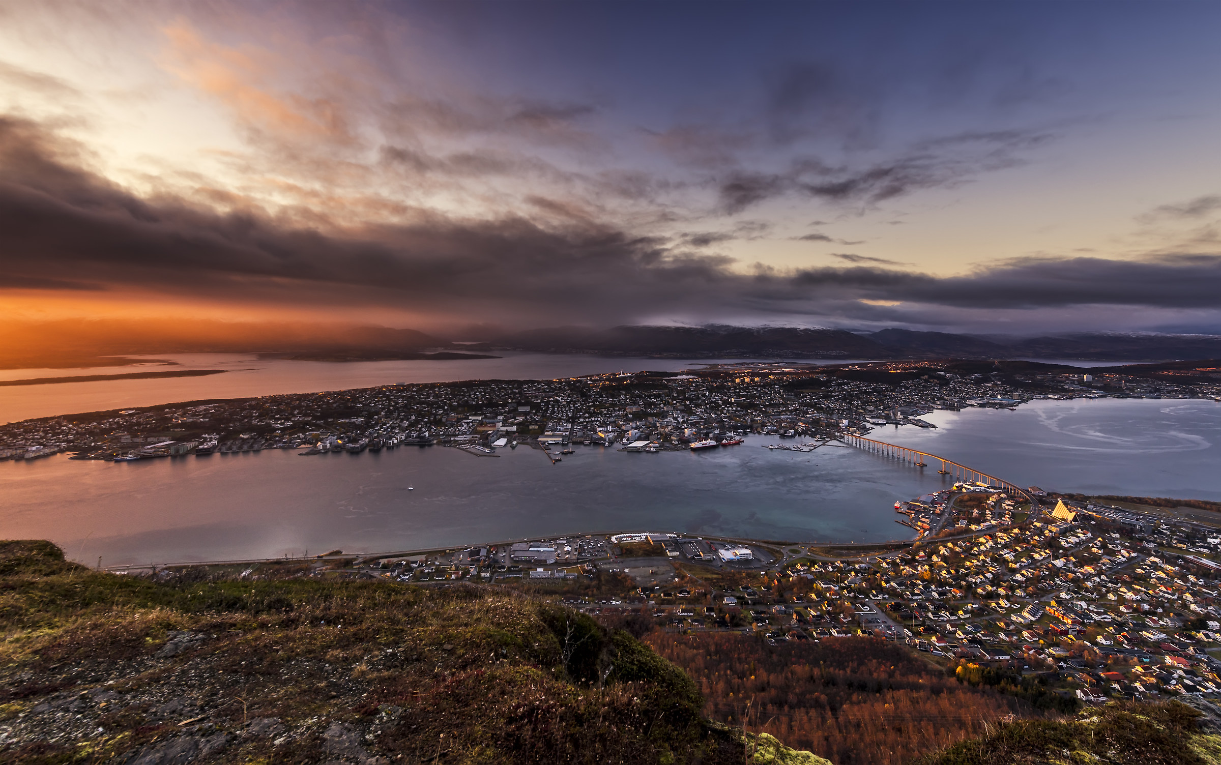 421 metri sopra Tromso