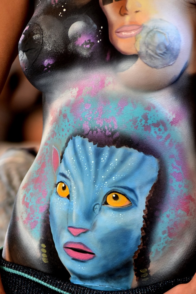 bodypainting lugano 2017