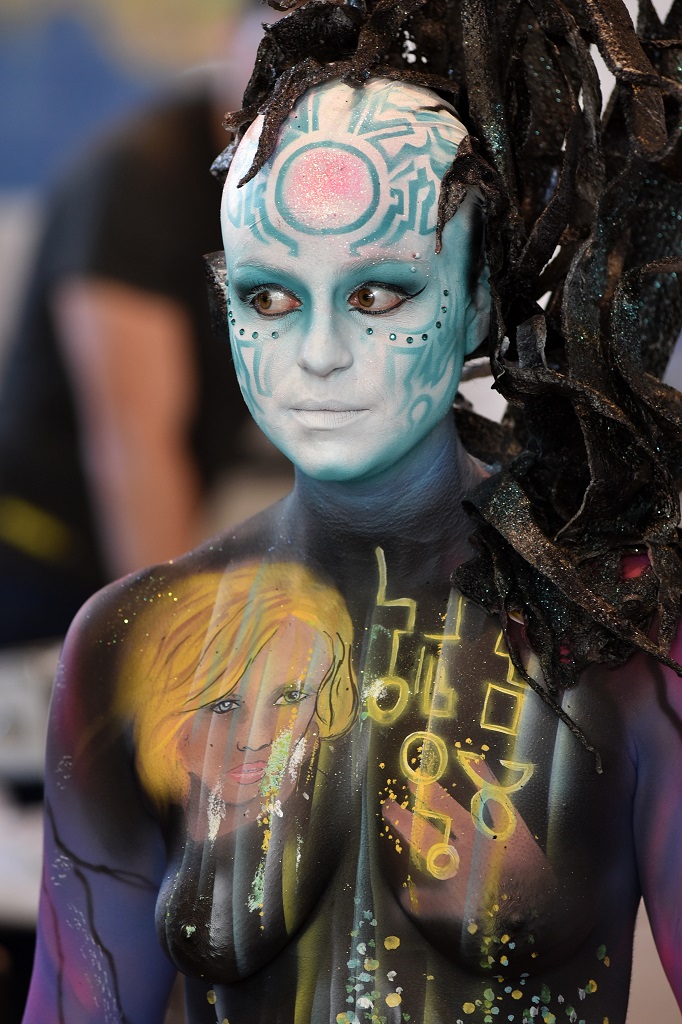 bodypainting lugano 2017