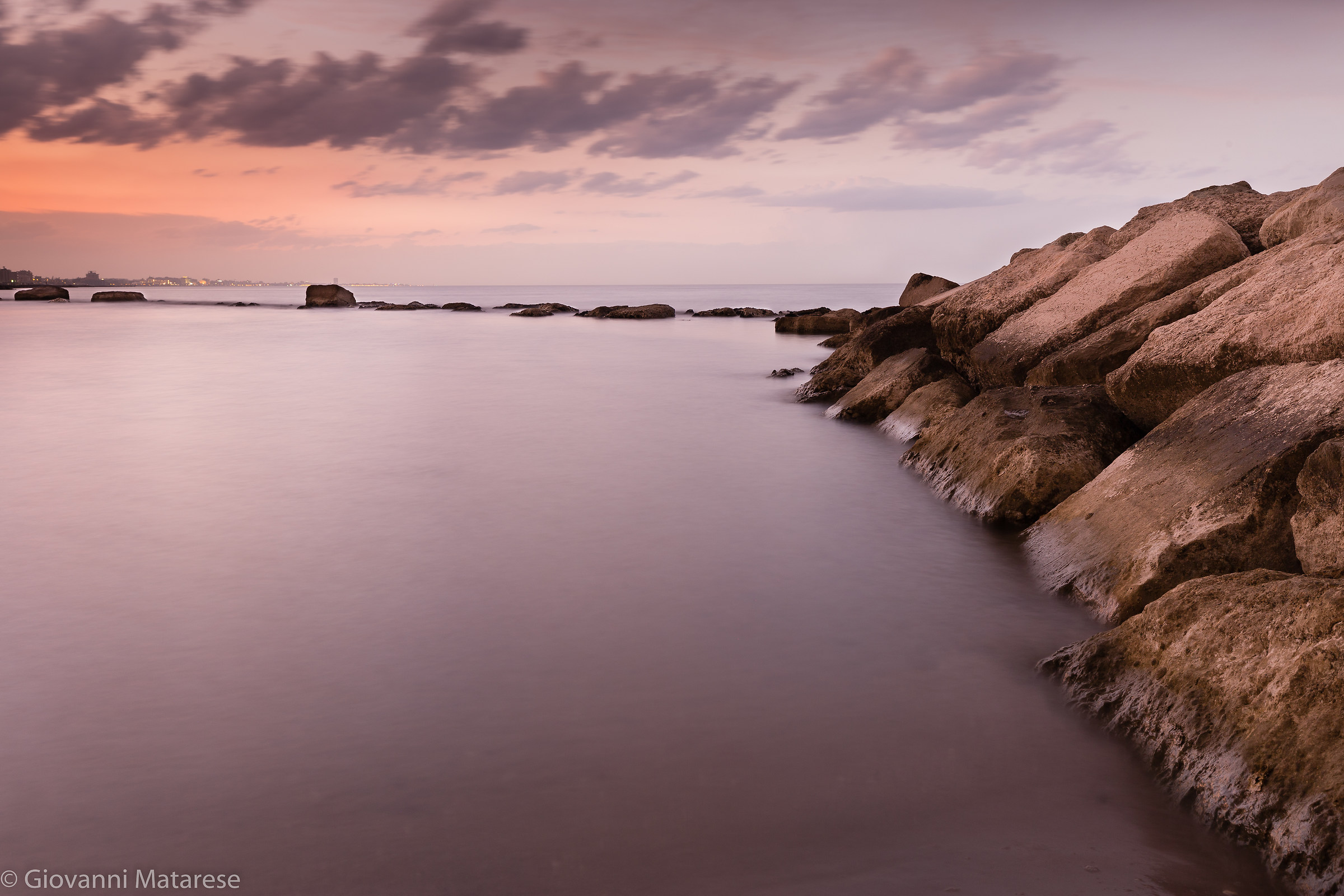 sunset in portoverde
