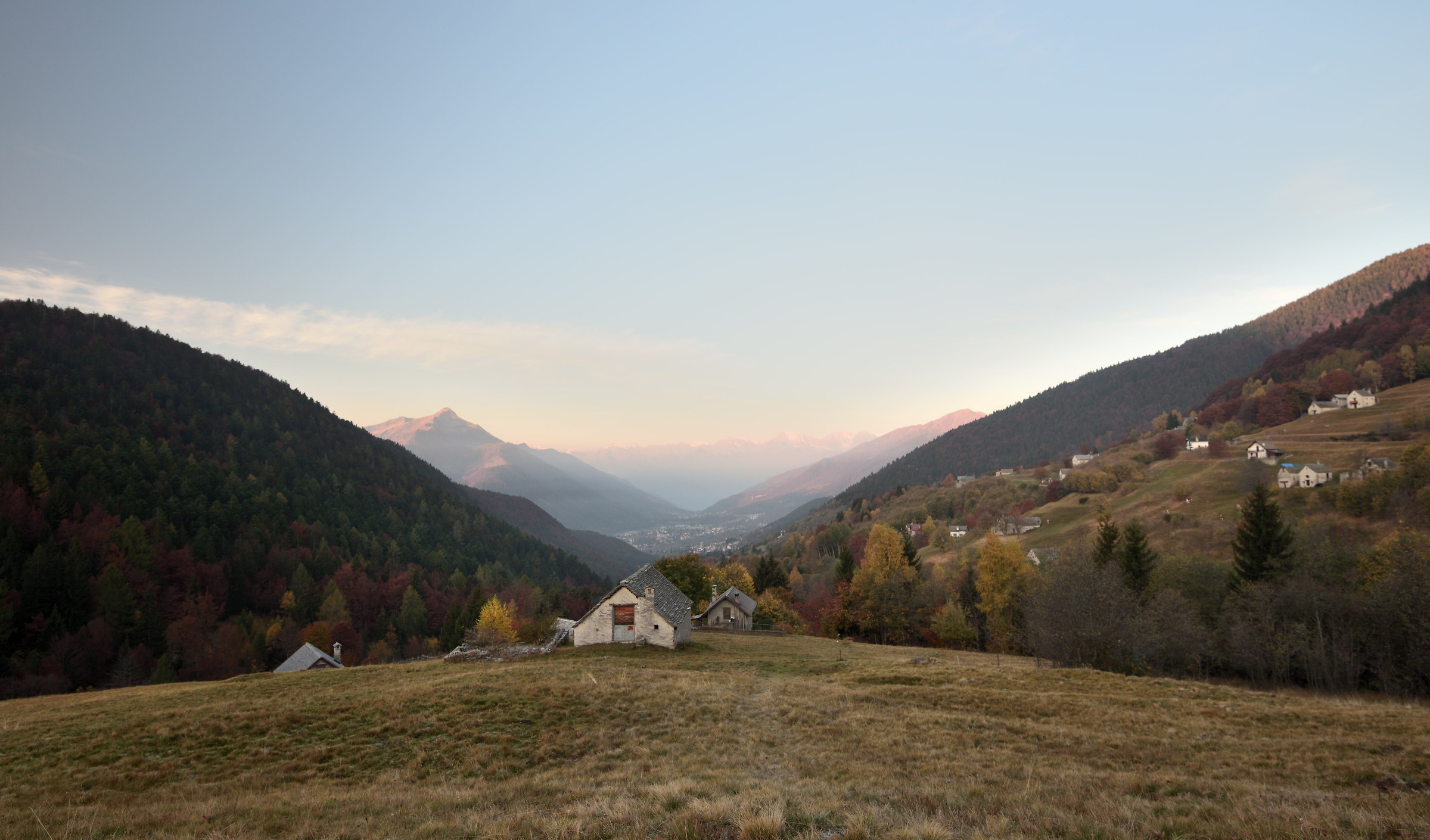 Val Vigezzo, in the background Santa Maria Maggiore