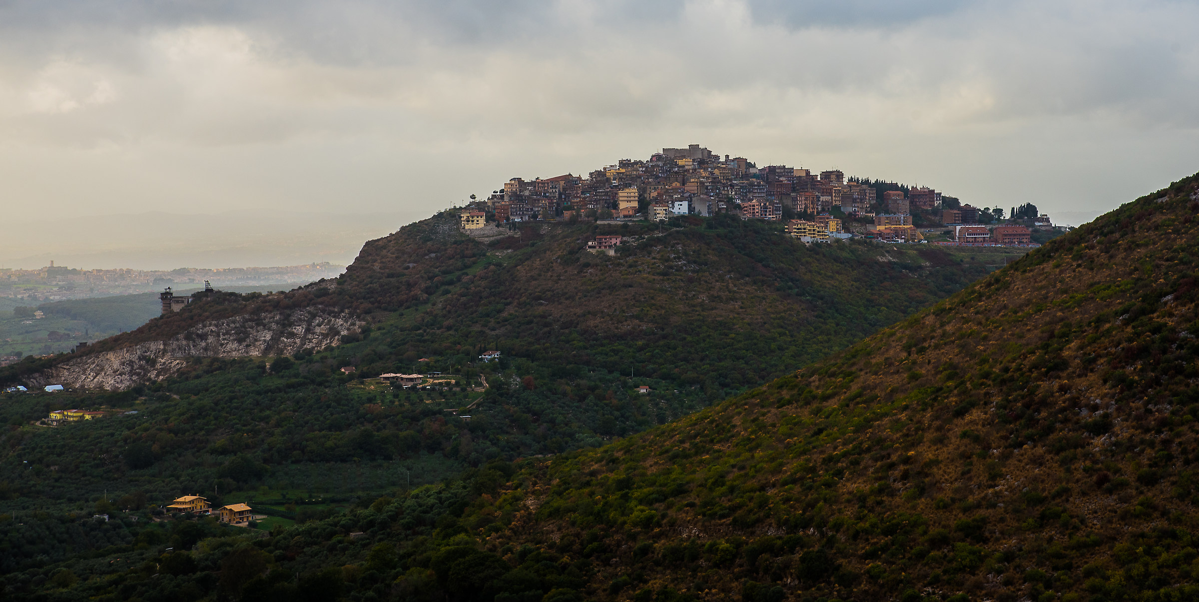 The village on the hill