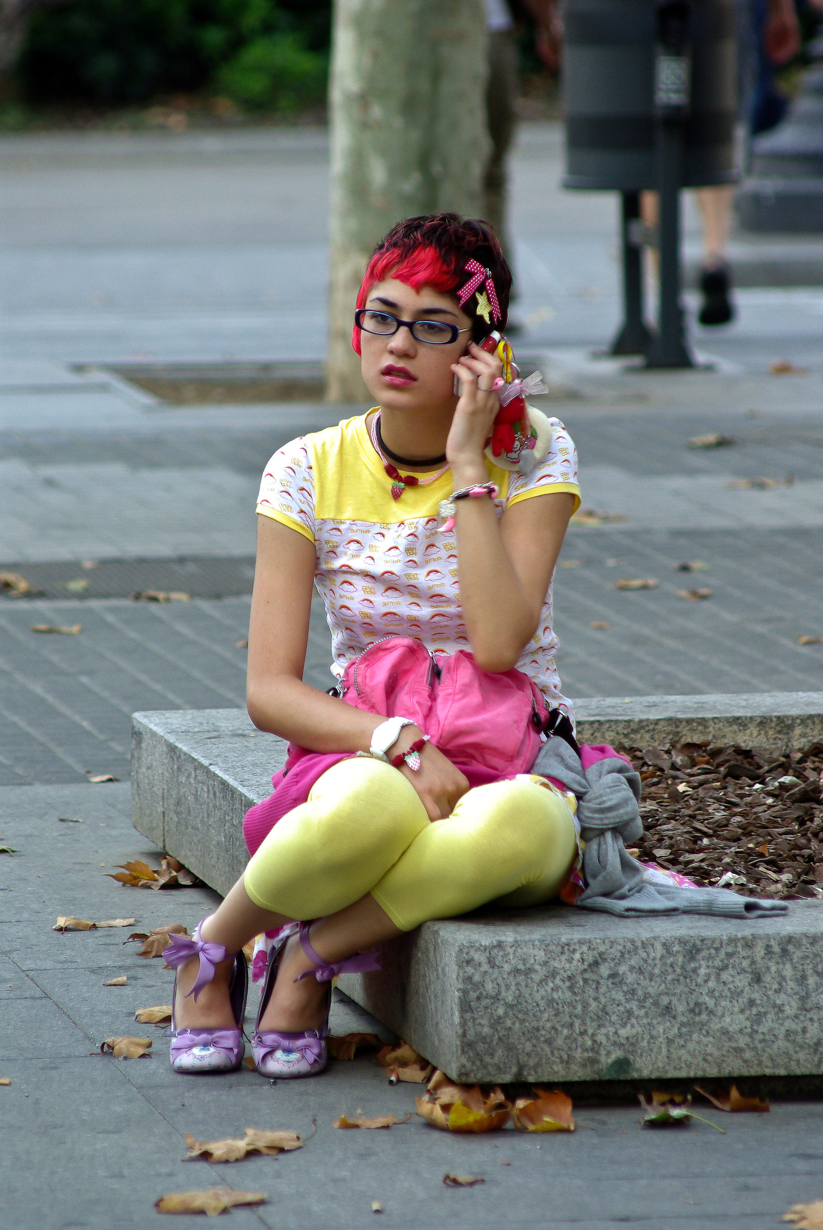 The city looks like a world...