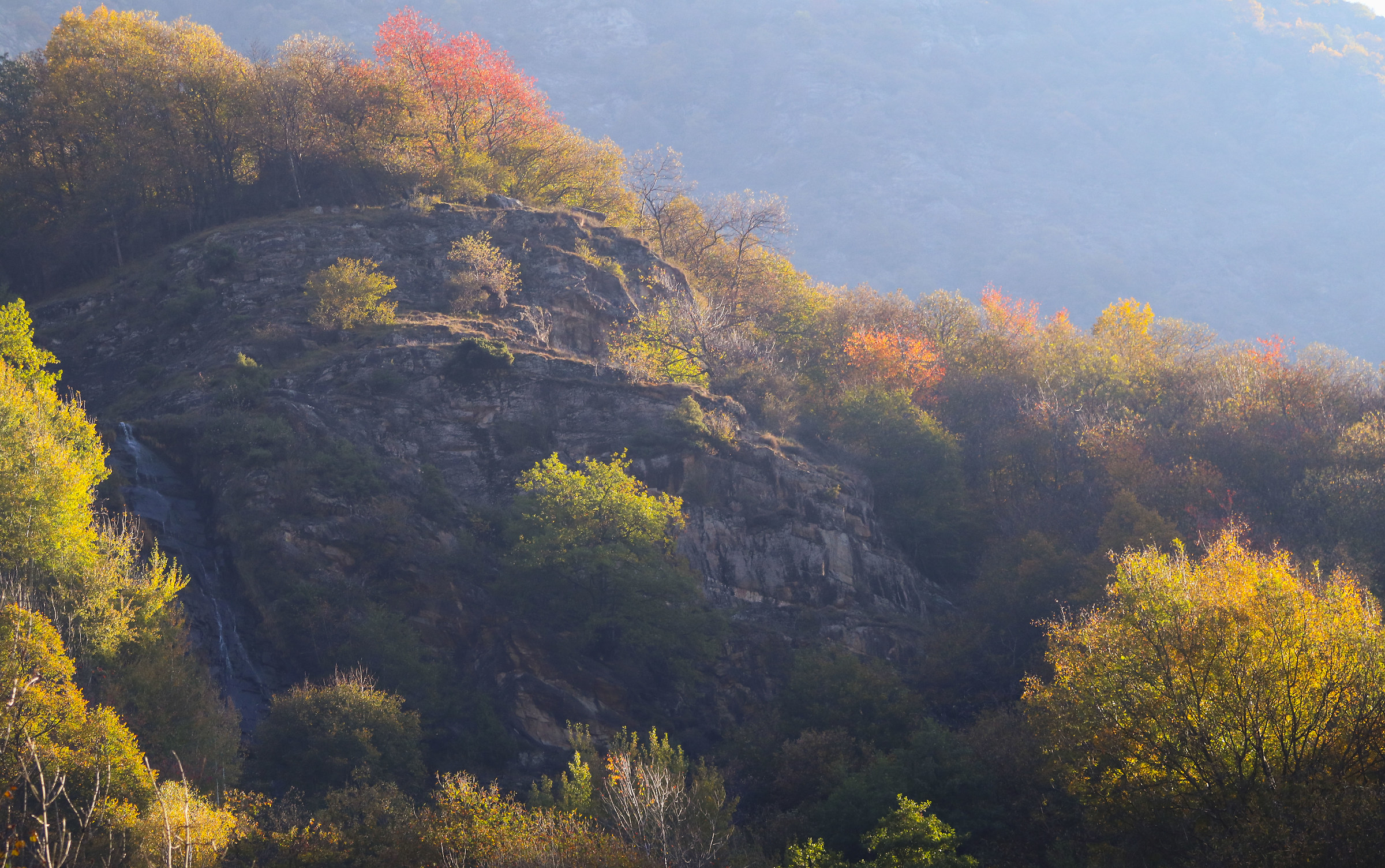 Autumn in the valley of Blenio
