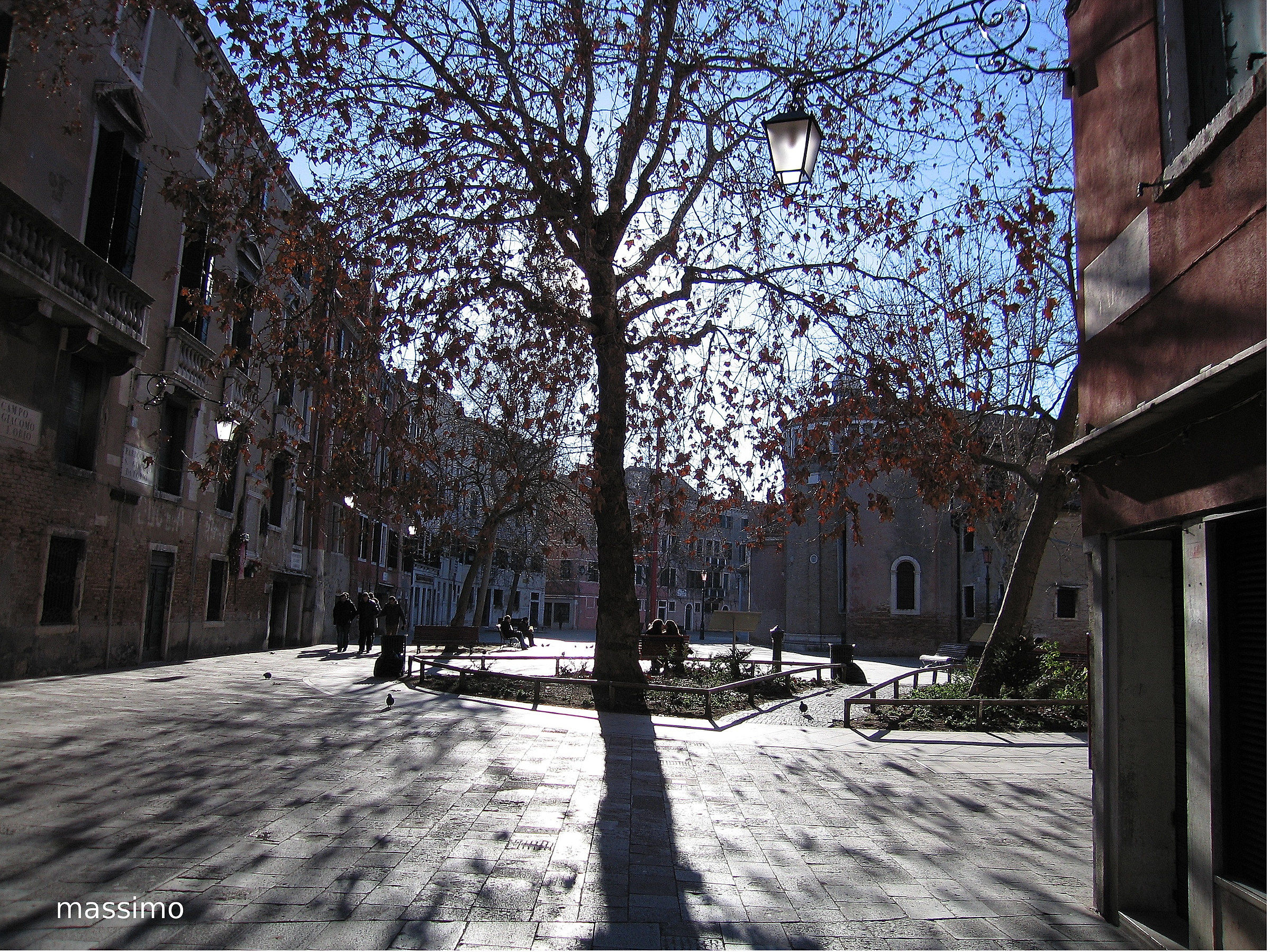 Campo San Giacomo dall'Orio, Venice, winter sun