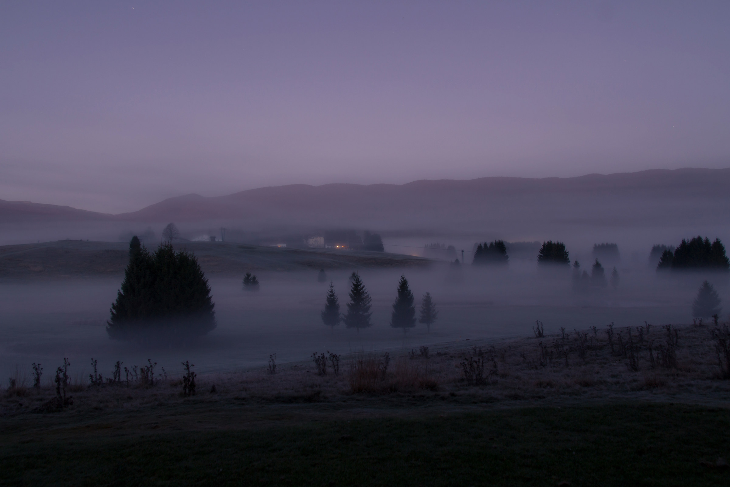 Cansiglio plain (dusk)