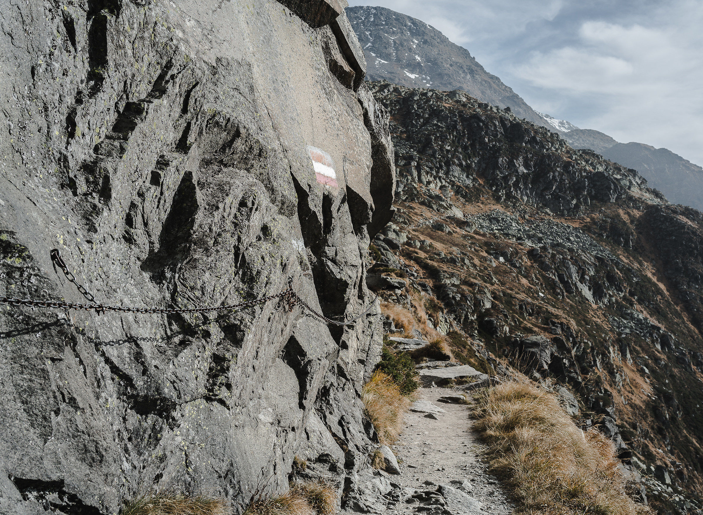 Il tratto più esposto