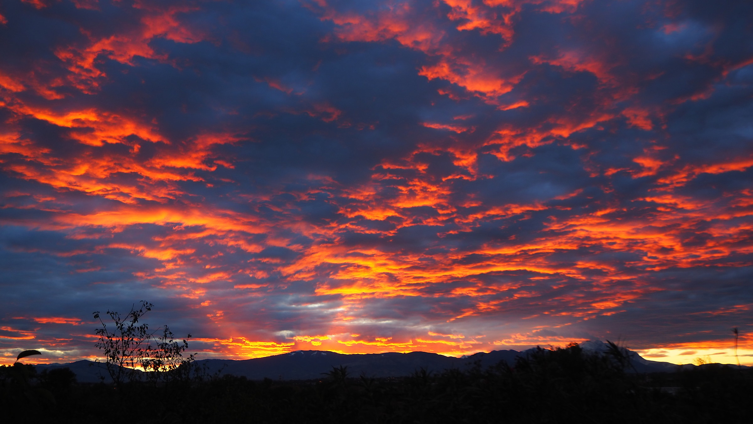 Tramonto sul Gran Sasso