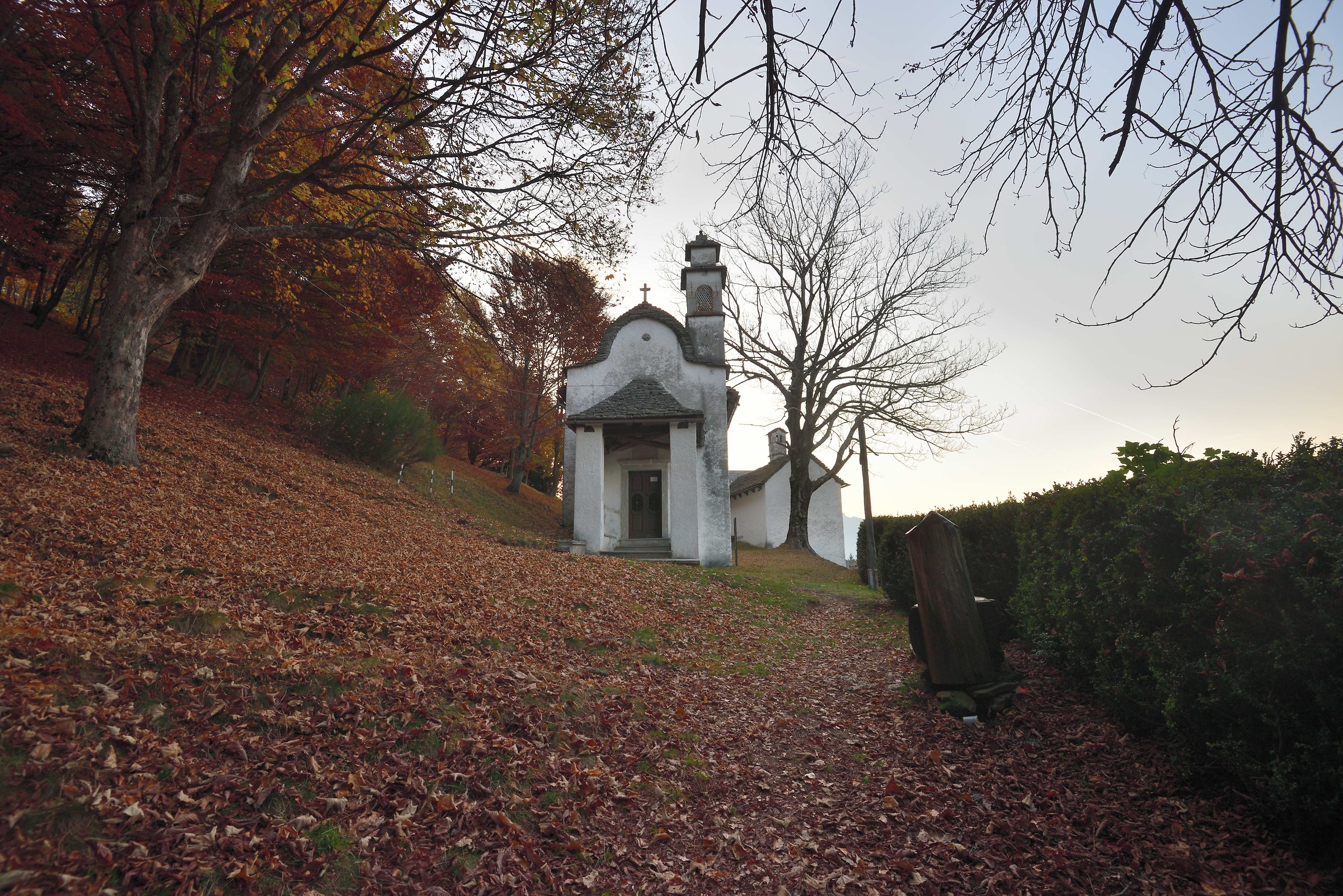 the Alpe Blitz church