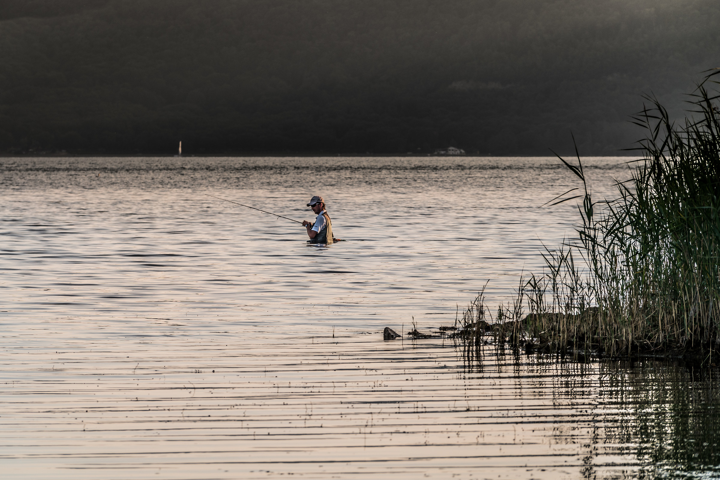 Lake Vico - Fisherman