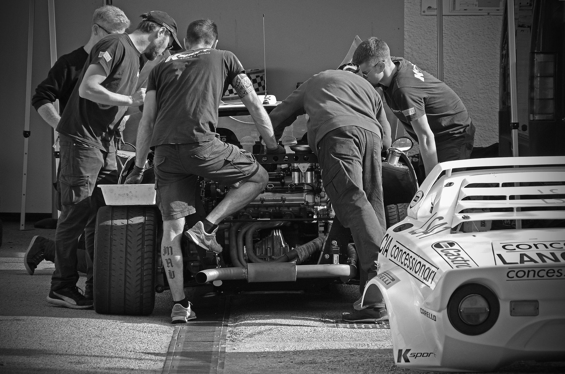 At the service of his Majesty the Queen