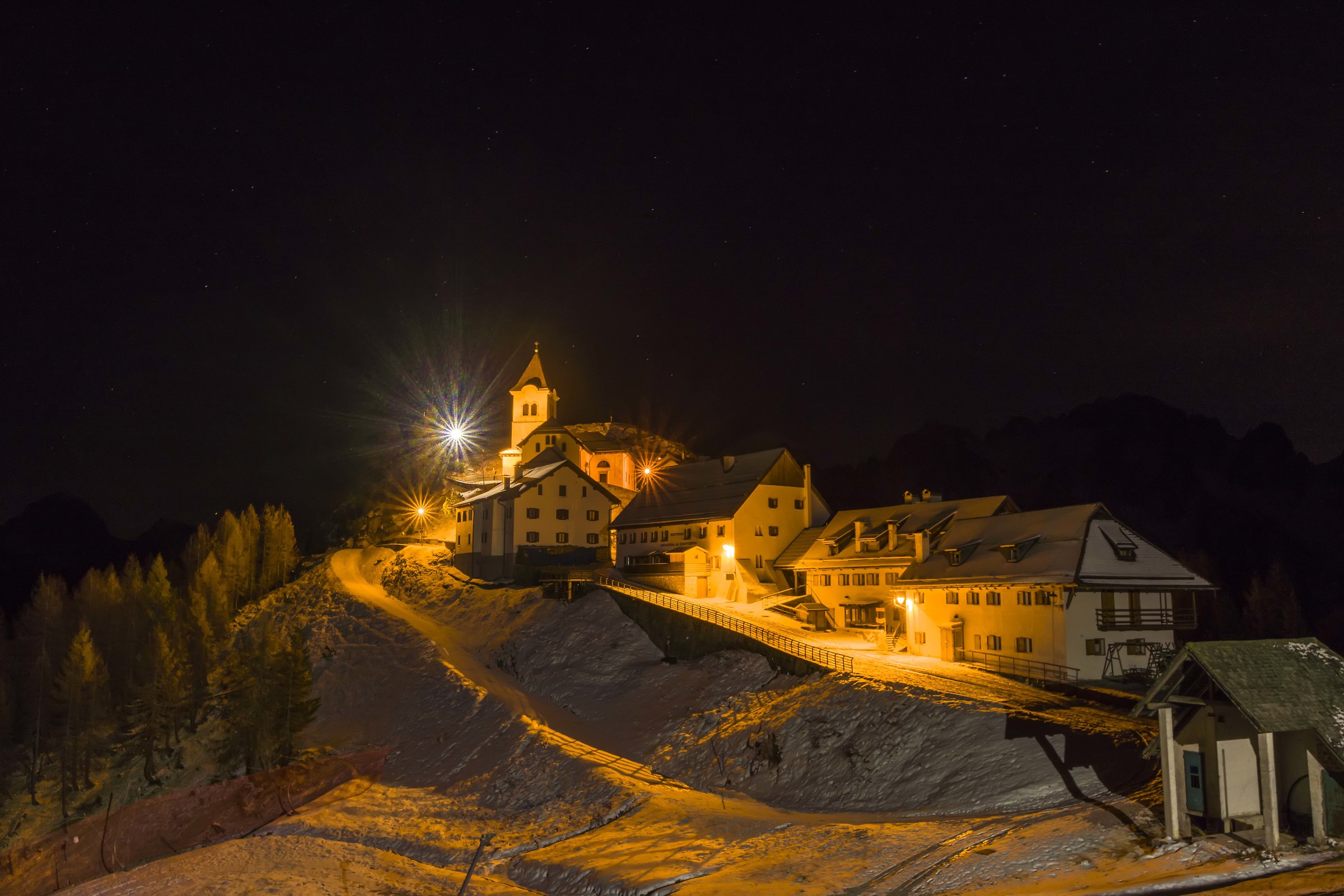 Notturna al M.te Lussari