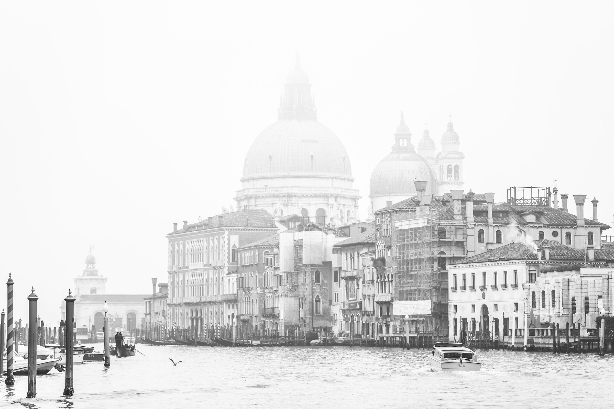 Nebbia in Canal Grande