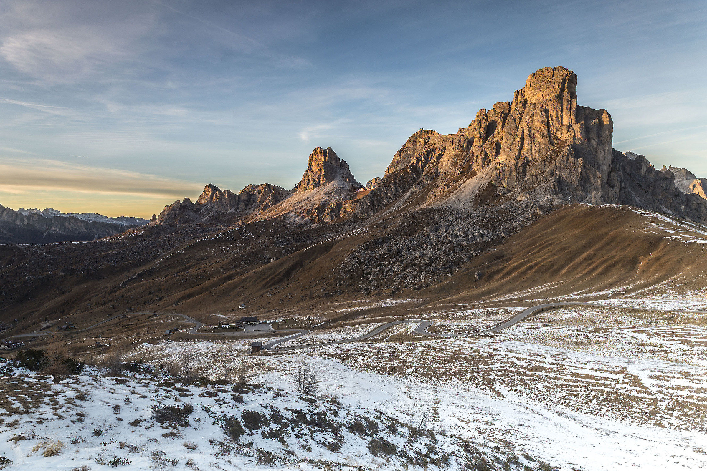 Passo Giau al tramonto
