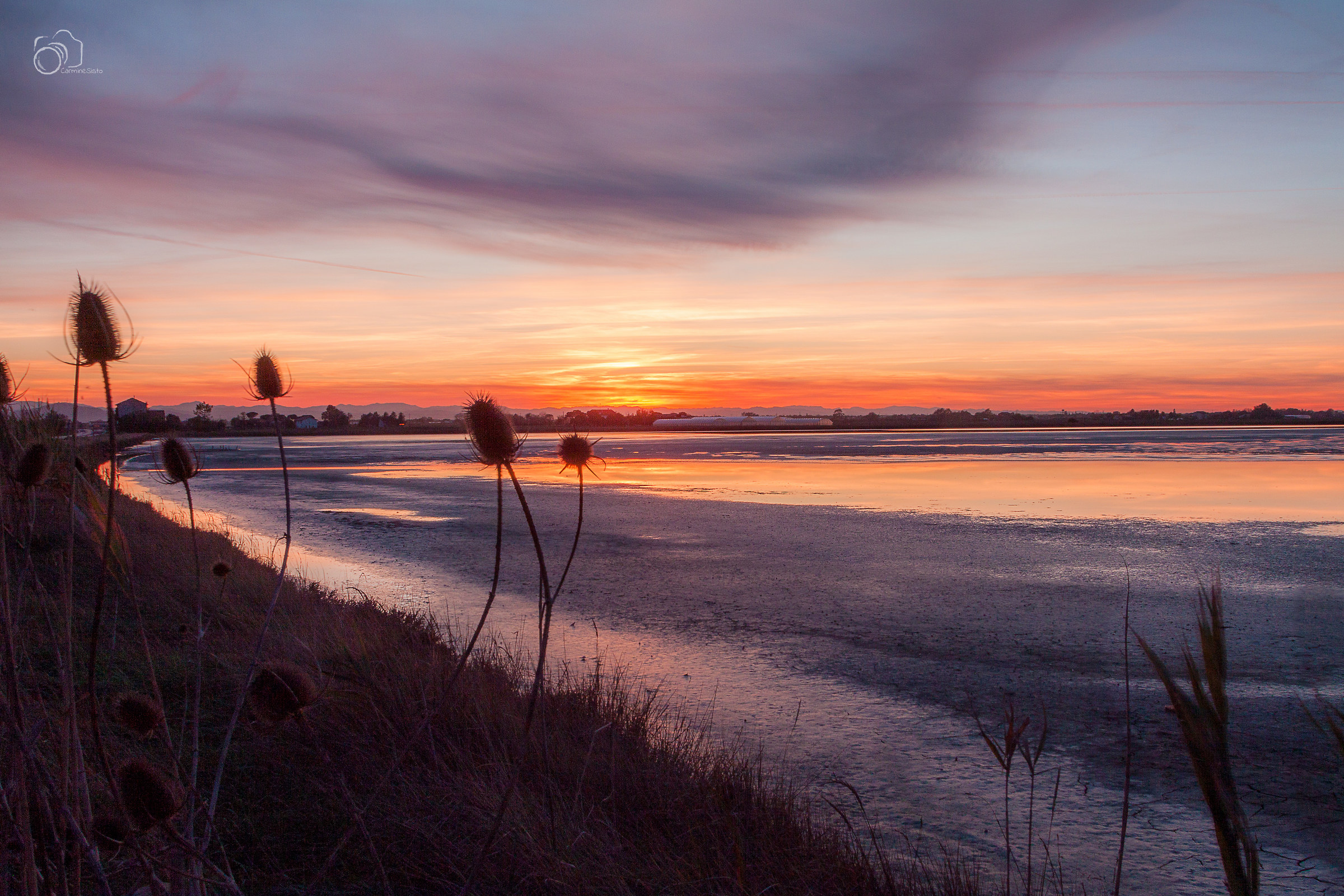 Cervia saline in HDR