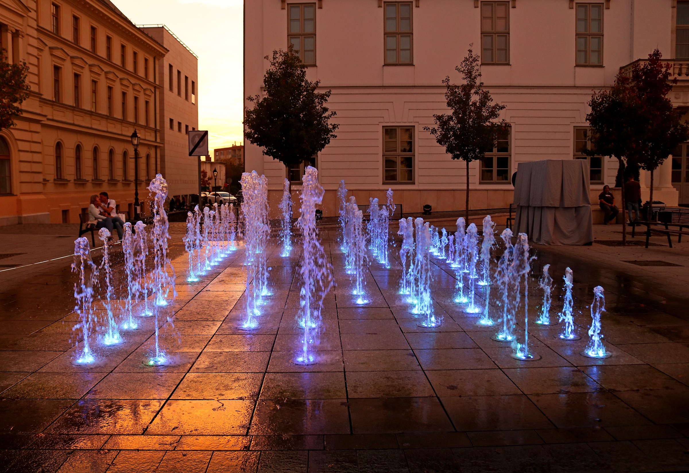 The light fountain