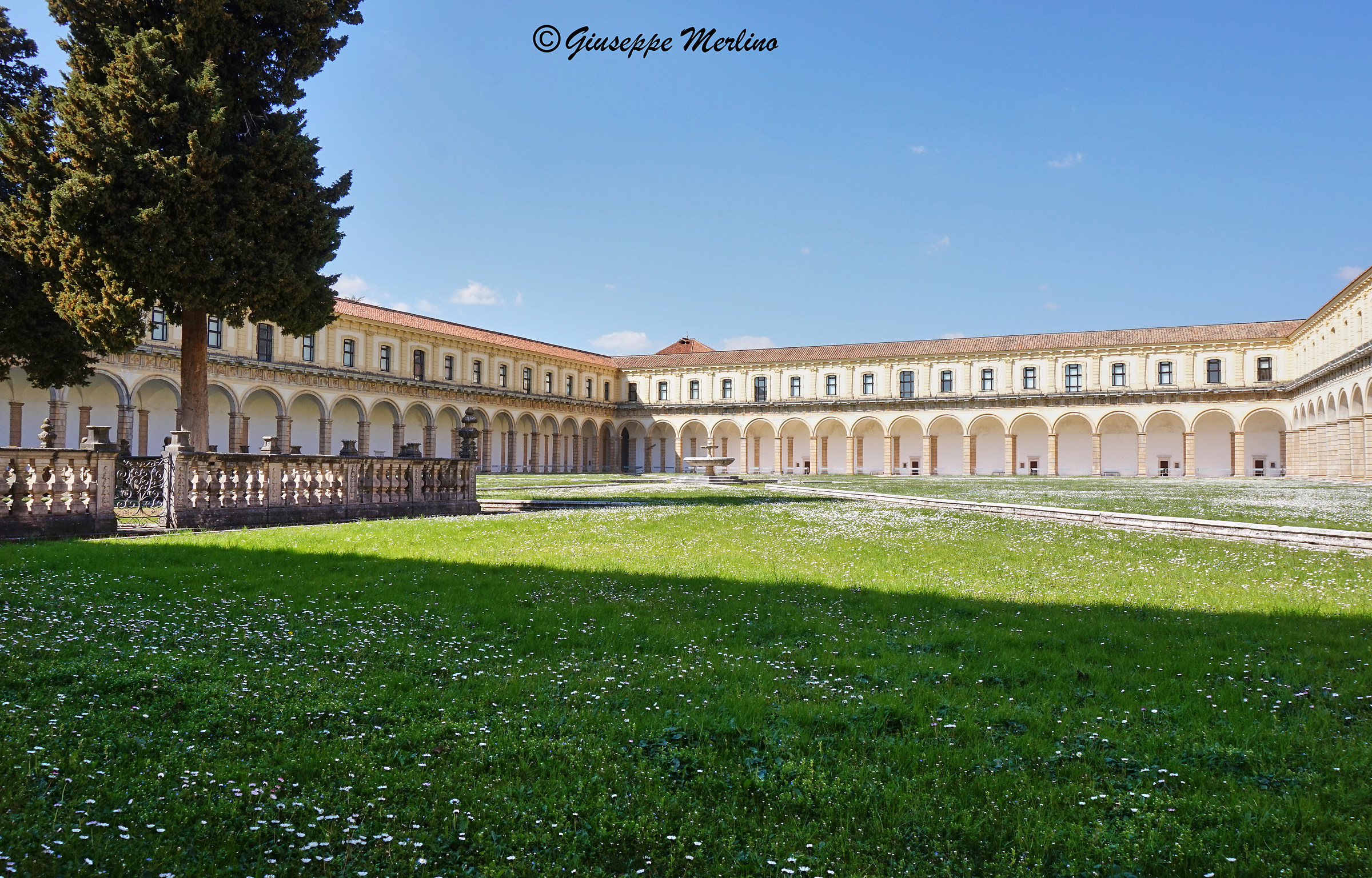 Cloister of the Sanctuary of St. Lorenzo-Padula (sa)