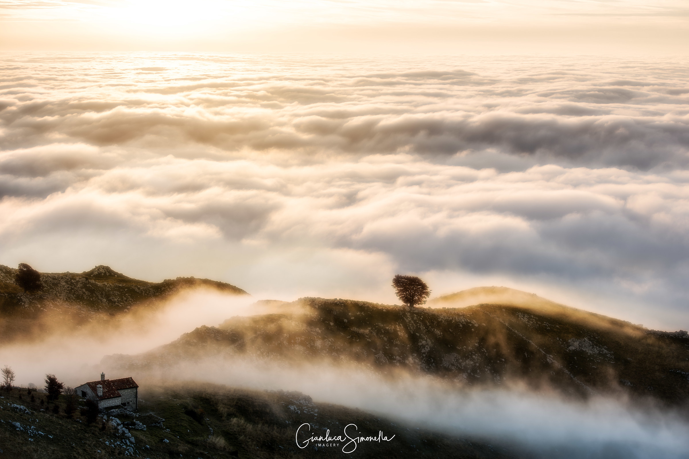 Sospeso tra le nuvole