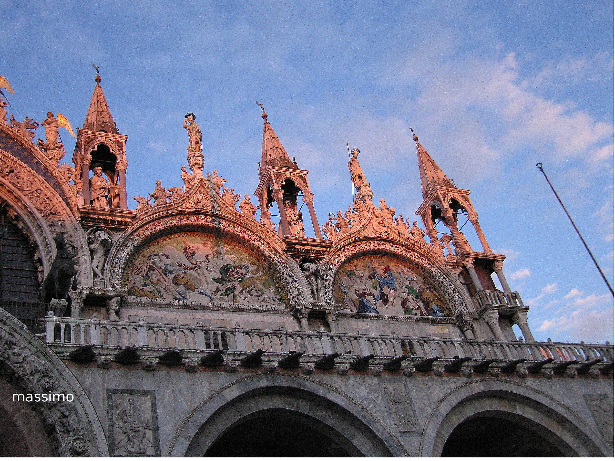Venezia, san marco al tramonto