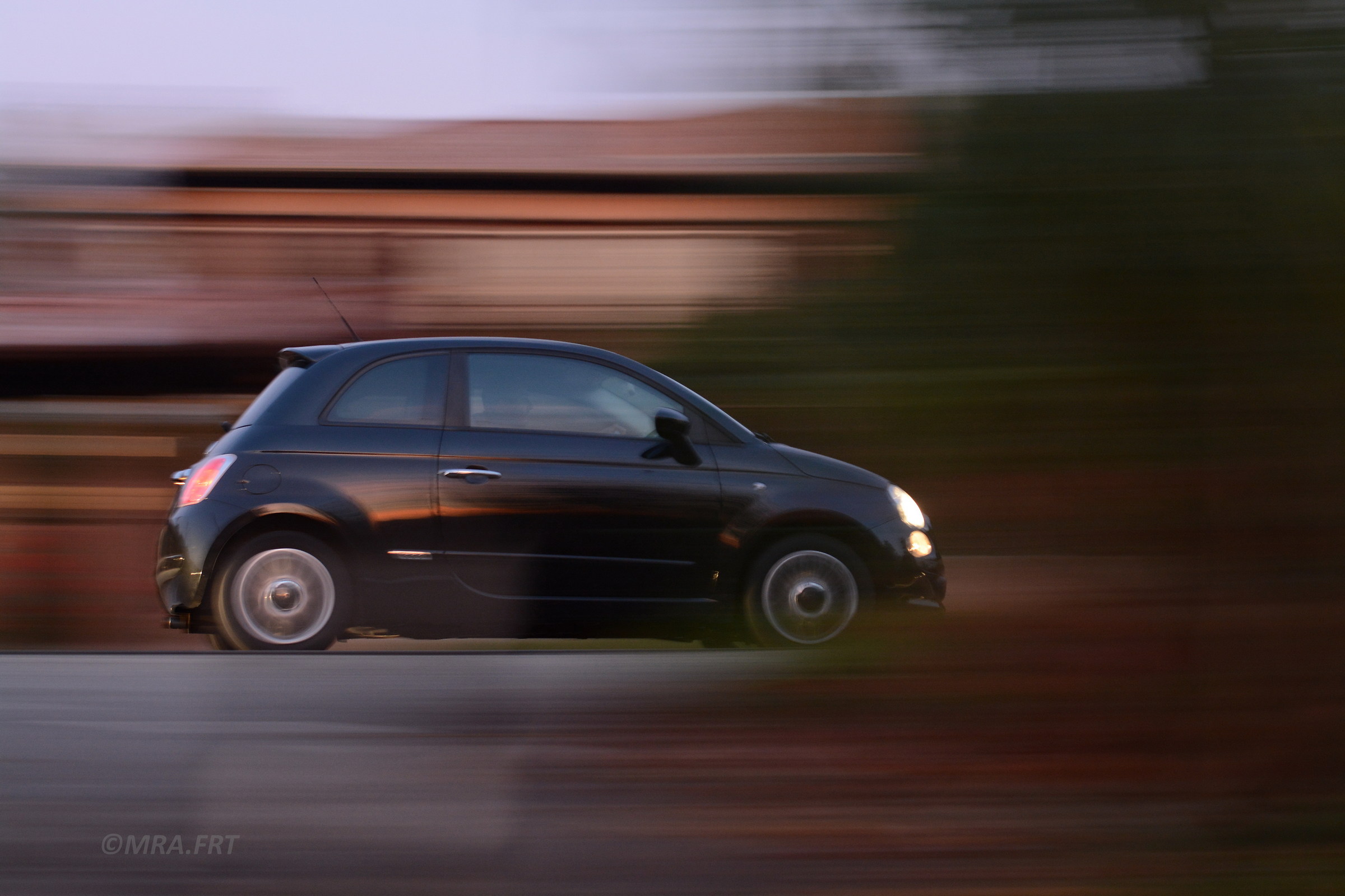 Correva a 500 all'ora !