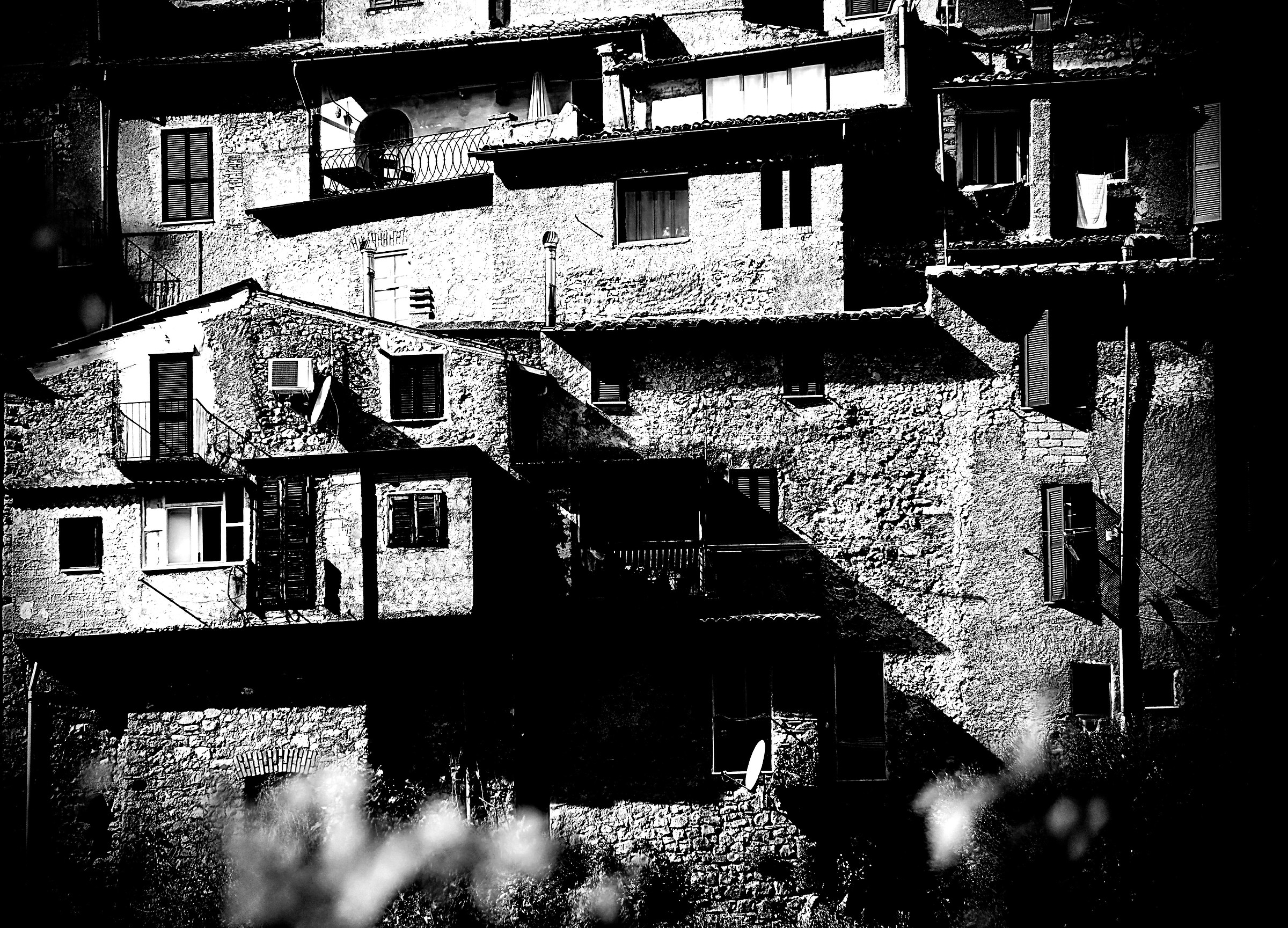 Arsoli: particolare del centro storico